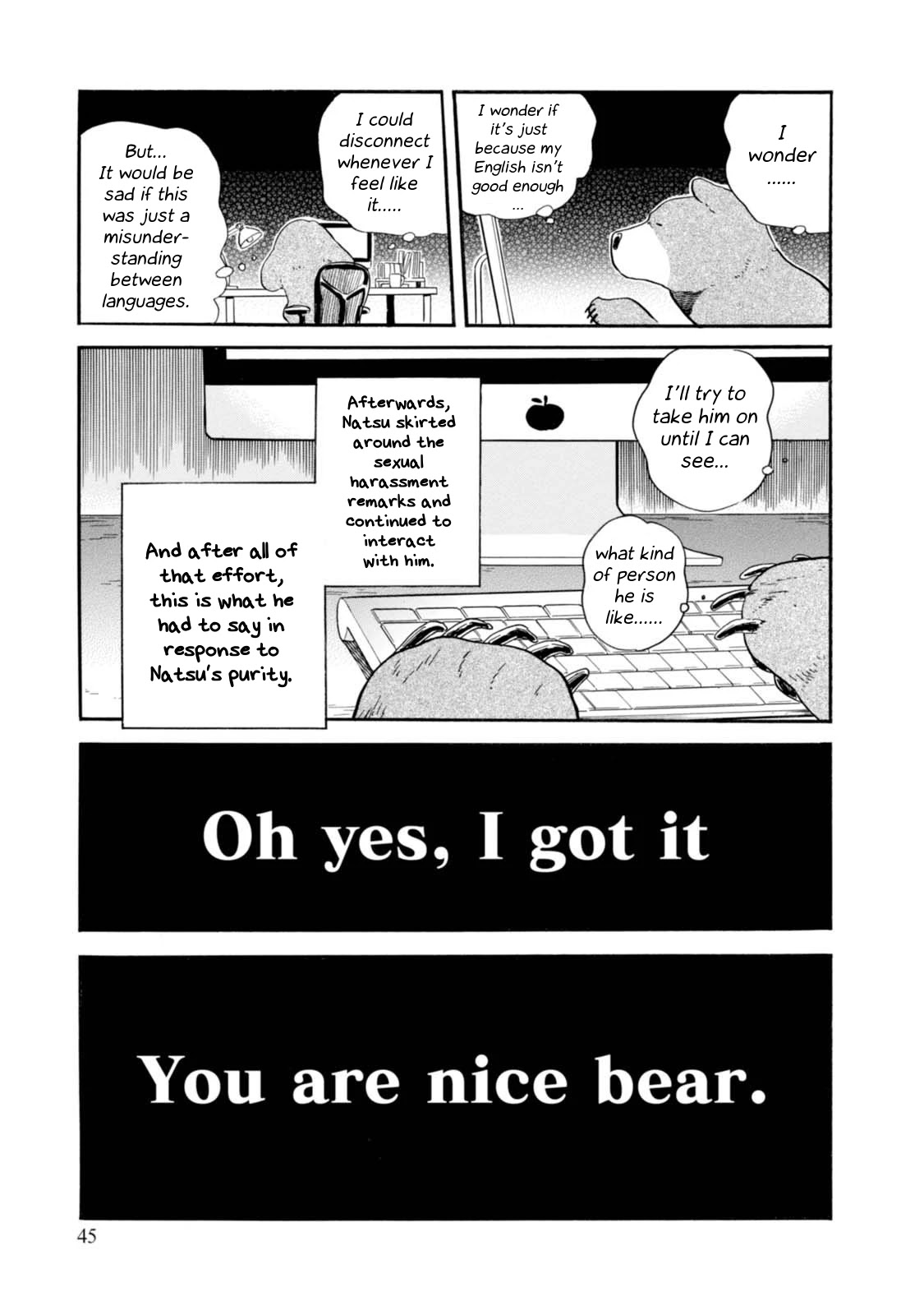 Kumamiko - Girl Meets Bear Chapter 50 page 21 - Chapter 50: Natsu's International Exchange