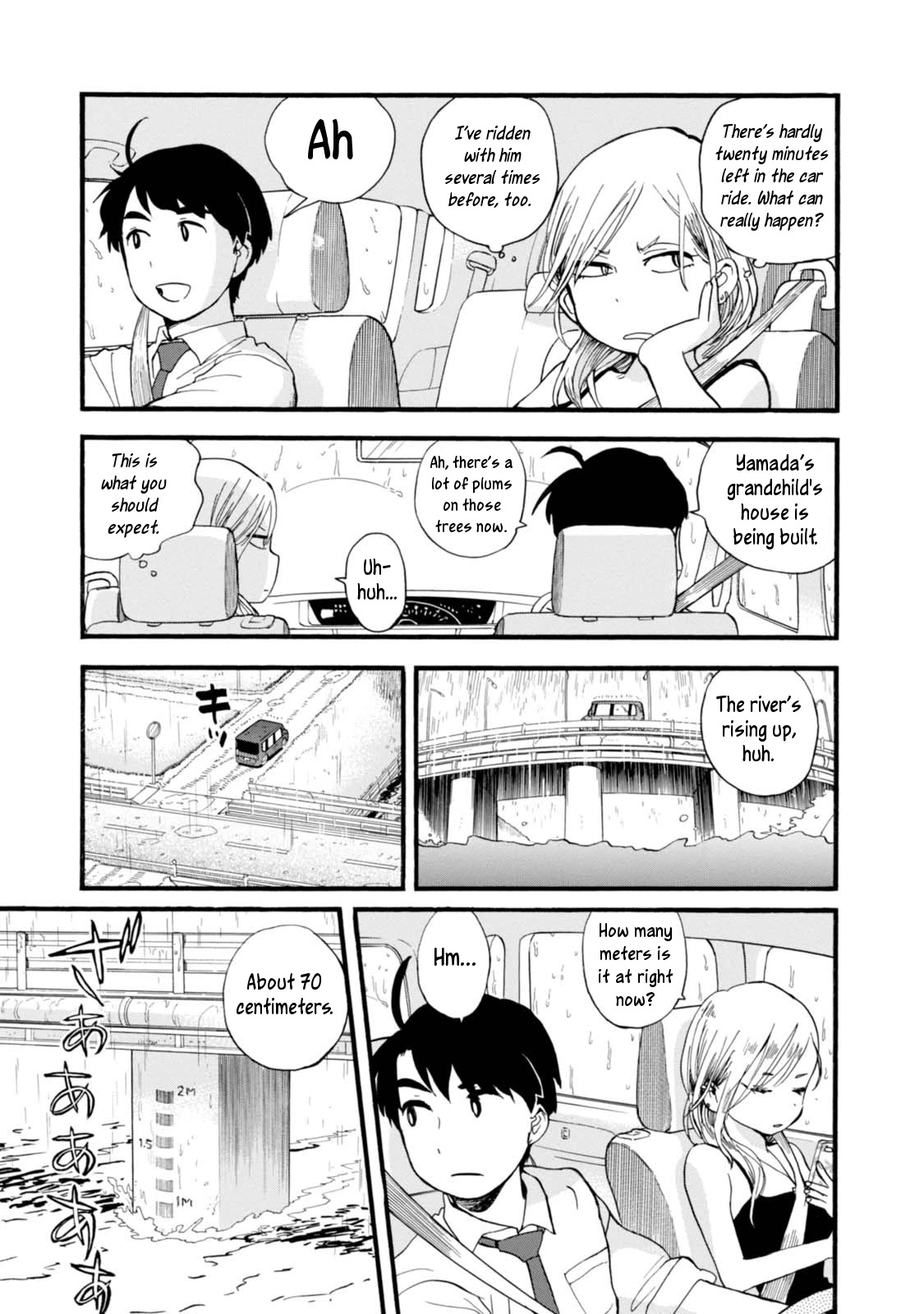 Kumamiko - Girl Meets Bear Chapter 51 page 17 - Chapter 51: Rainy Weather and Driving Safely