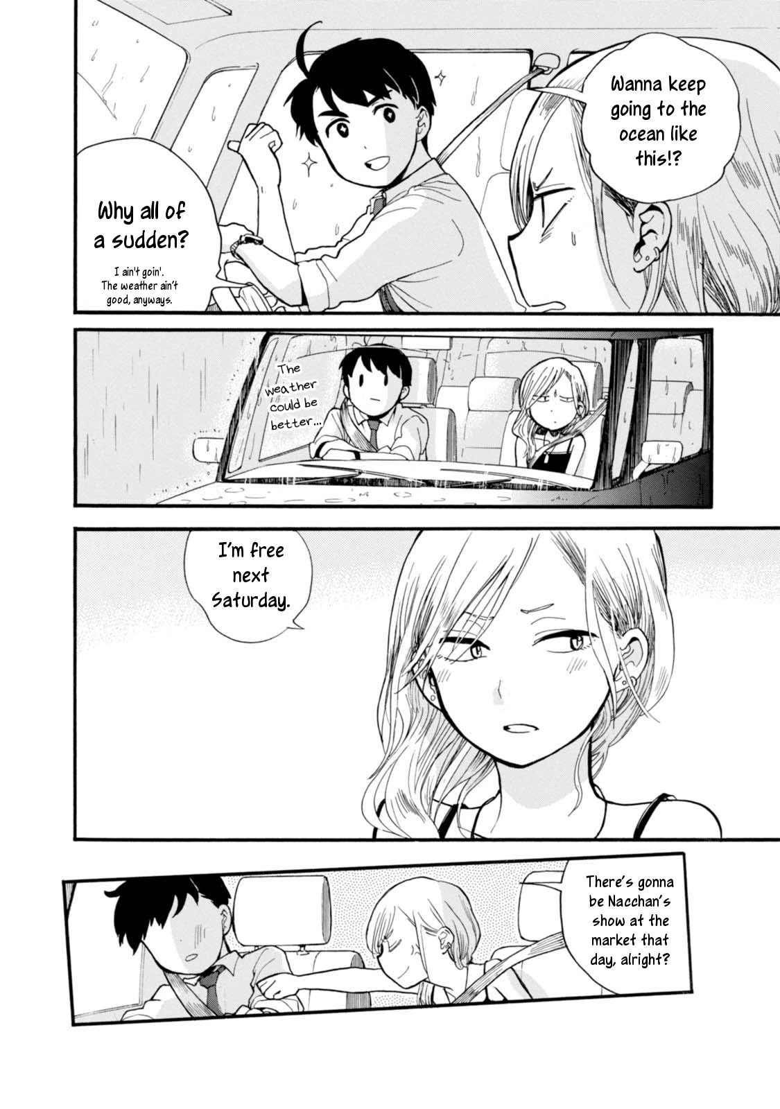 Kumamiko - Girl Meets Bear Chapter 51 page 24 - Chapter 51: Rainy Weather and Driving Safely