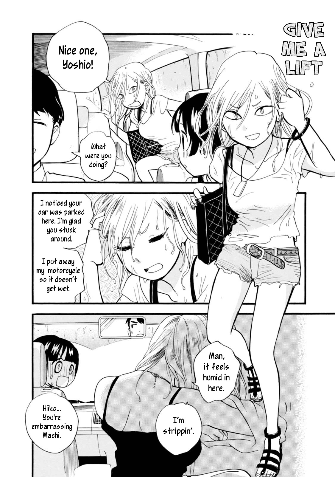 Kumamiko - Girl Meets Bear Chapter 51 page 8 - Chapter 51: Rainy Weather and Driving Safely