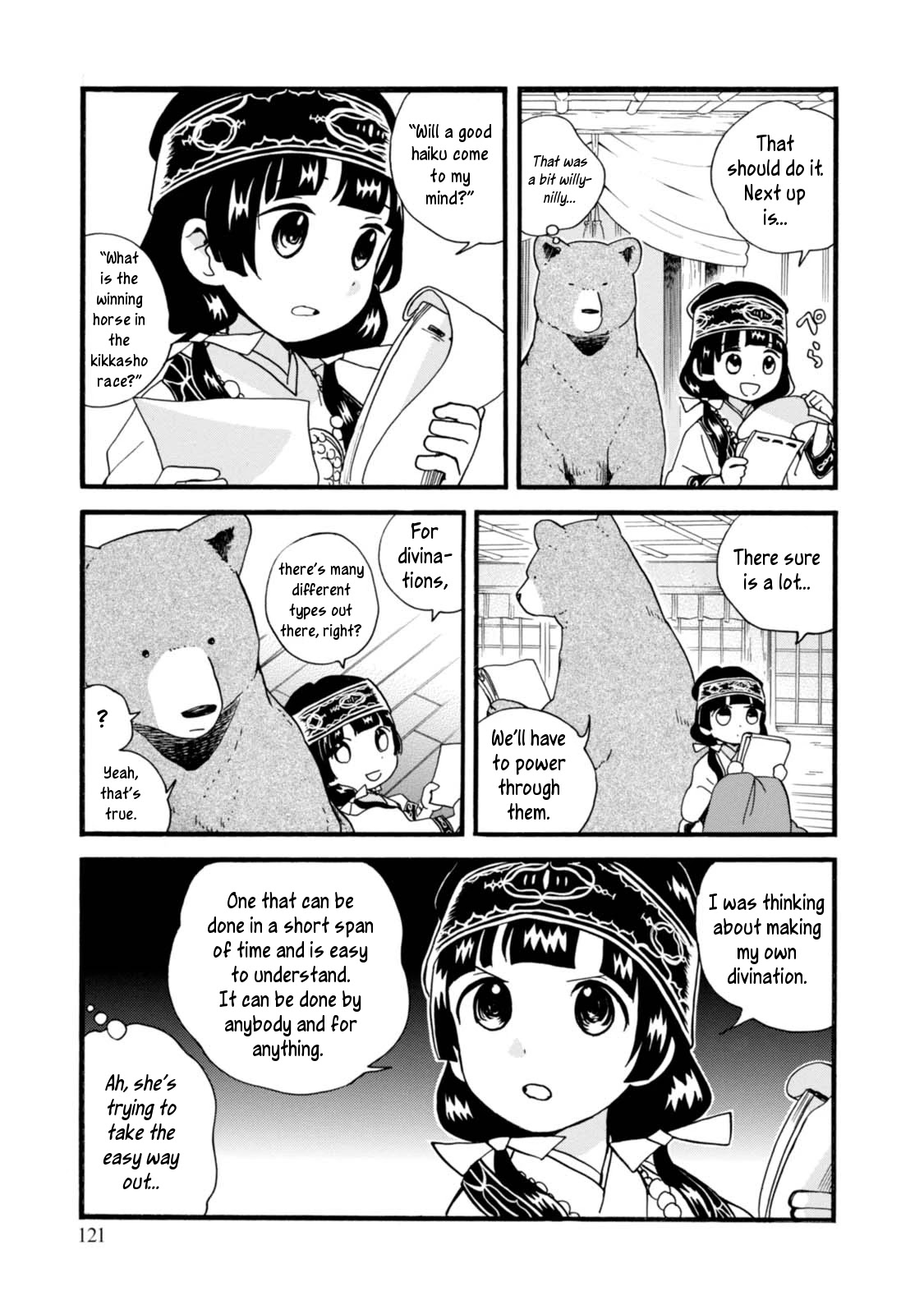 Kumamiko - Girl Meets Bear Chapter 53 page 17 - Chapter 53: The Village Diviner
