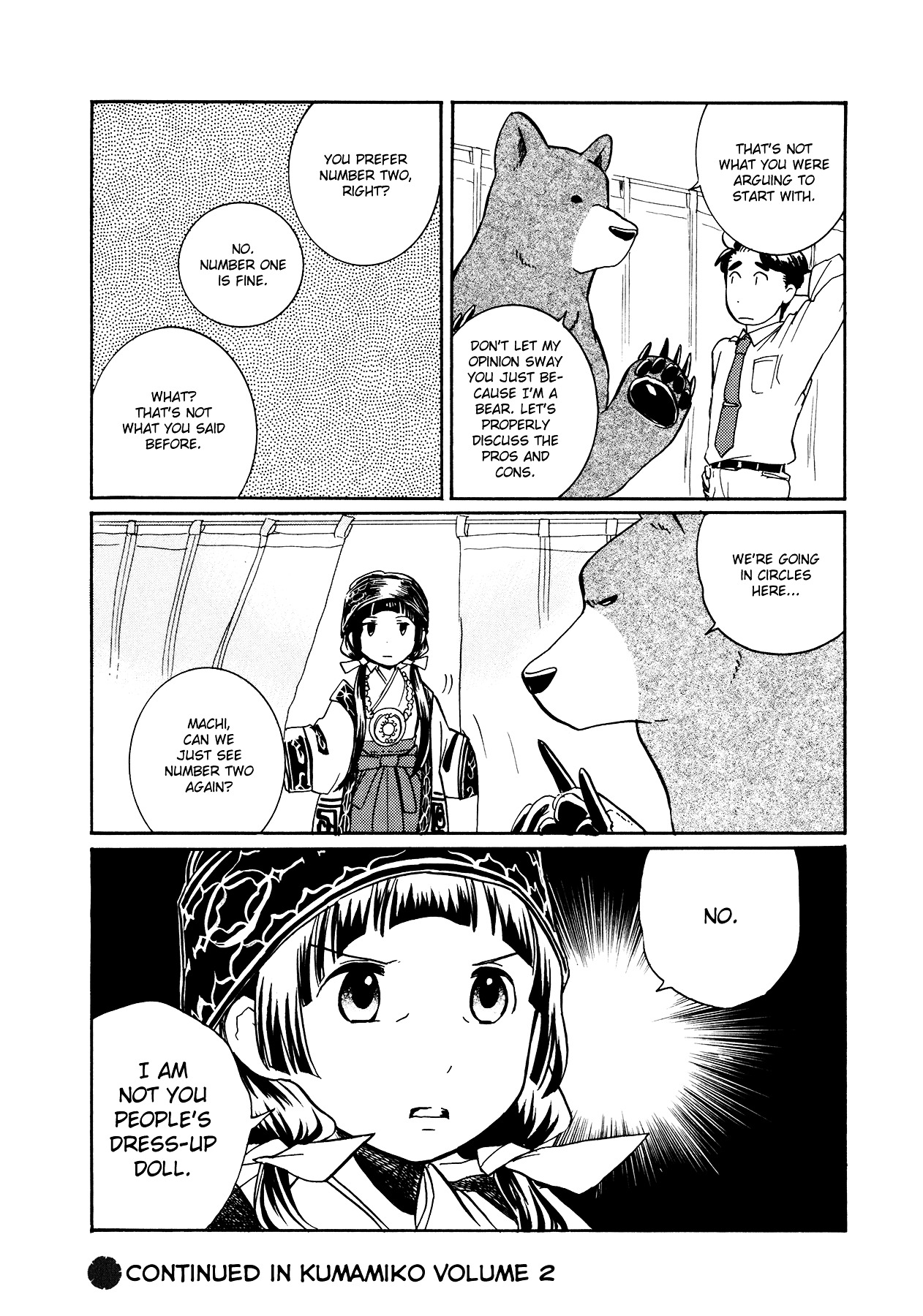 Kumamiko - Girl Meets Bear Chapter 6 page 24 - Chapter 6 : Guardians of the Traditions