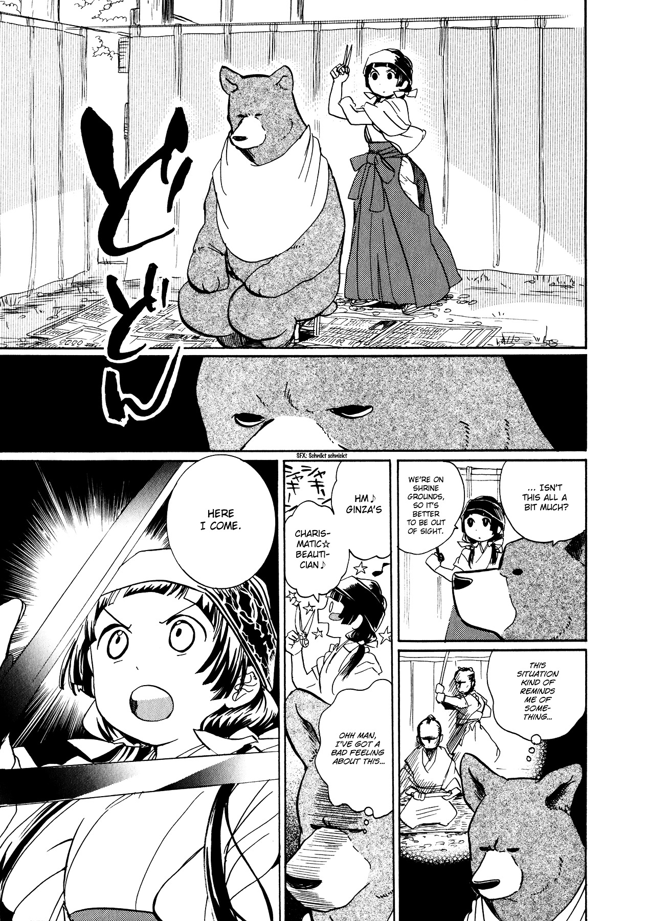 Kumamiko - Girl Meets Bear Chapter 6 page 7 - Chapter 6 : Guardians of the Traditions
