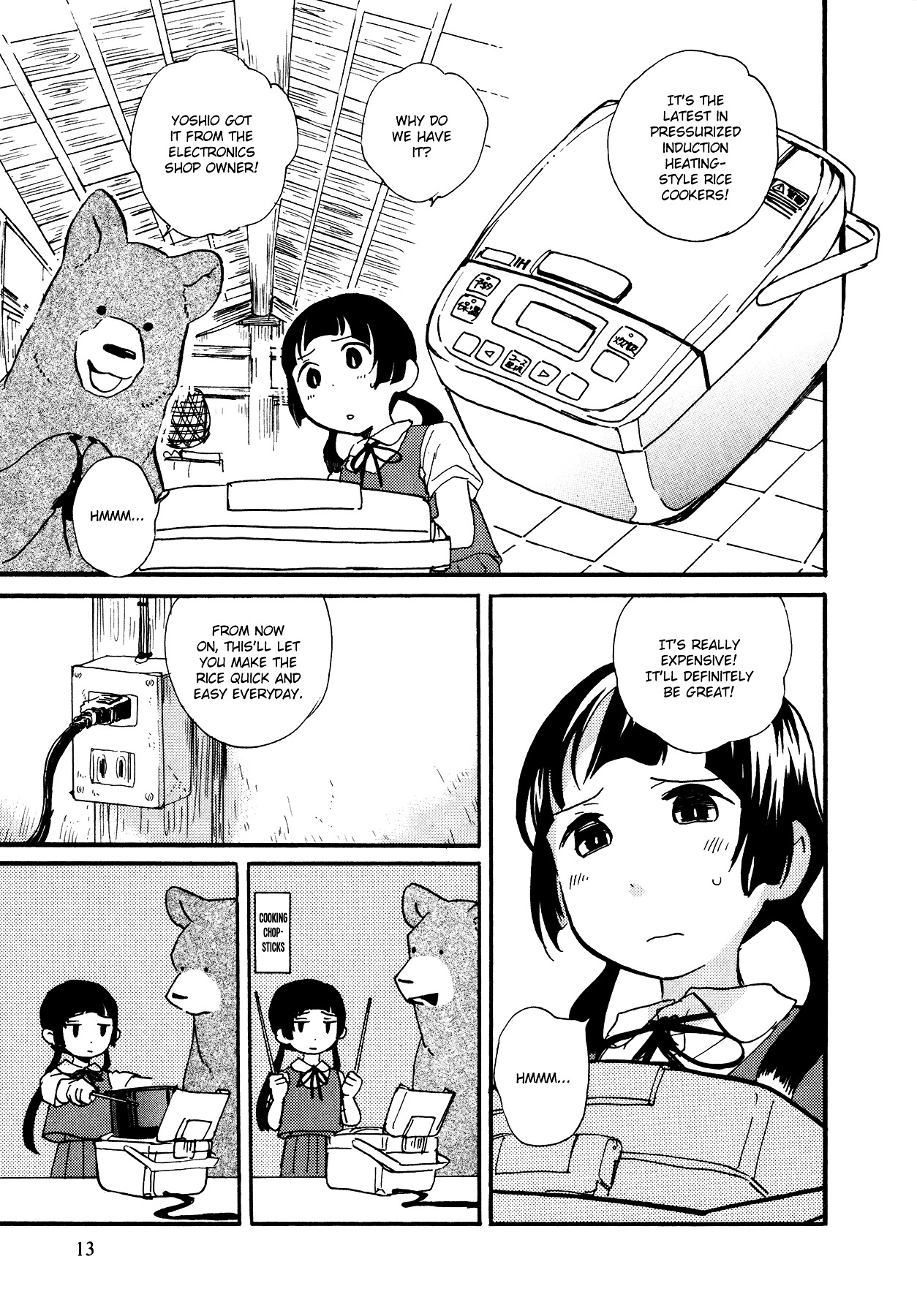 Kumamiko - Girl Meets Bear Chapter 7 page 14 - Chapter 7: Ayamadori Fuchi's House