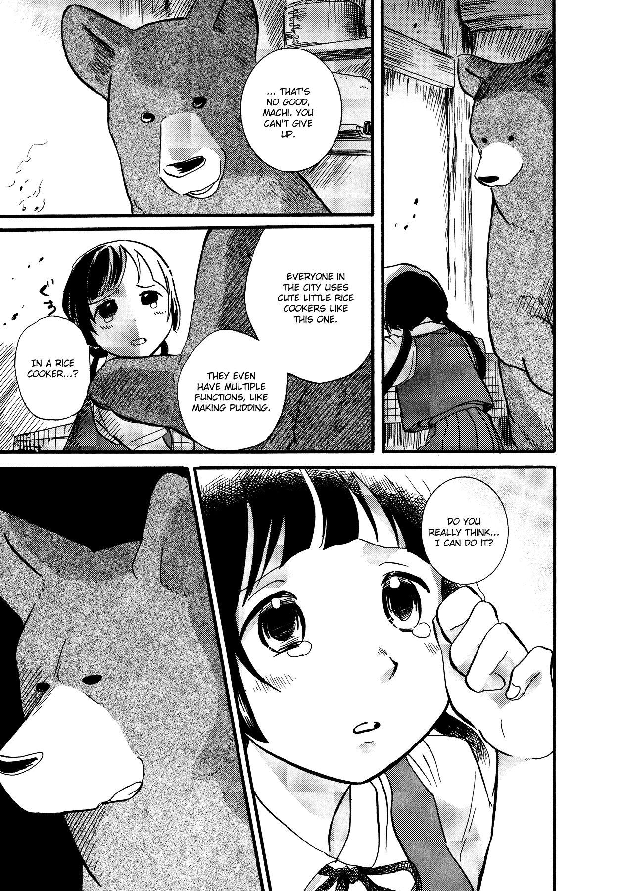 Kumamiko - Girl Meets Bear Chapter 7 page 18 - Chapter 7: Ayamadori Fuchi's House