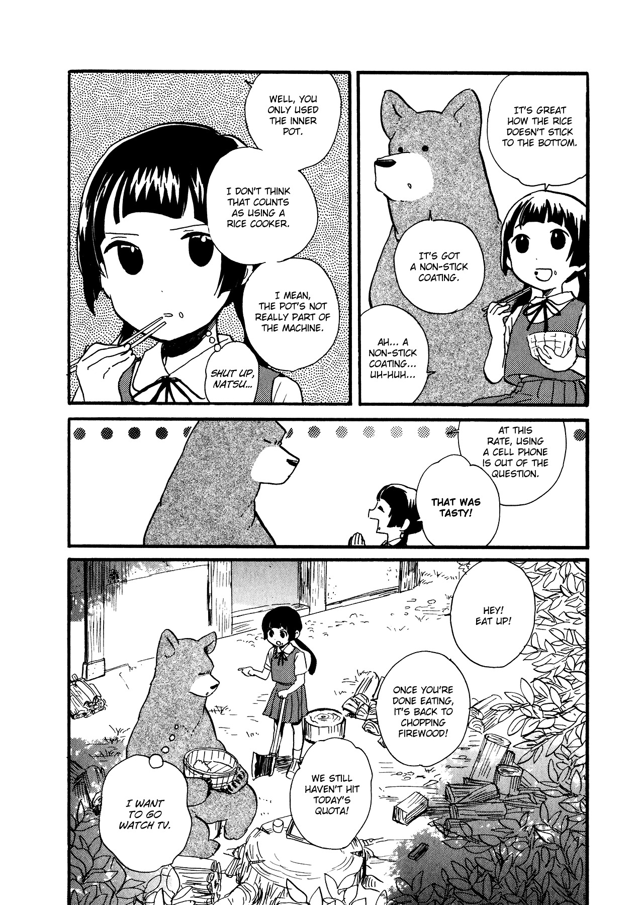 Kumamiko - Girl Meets Bear Chapter 7 page 21 - Chapter 7: Ayamadori Fuchi's House