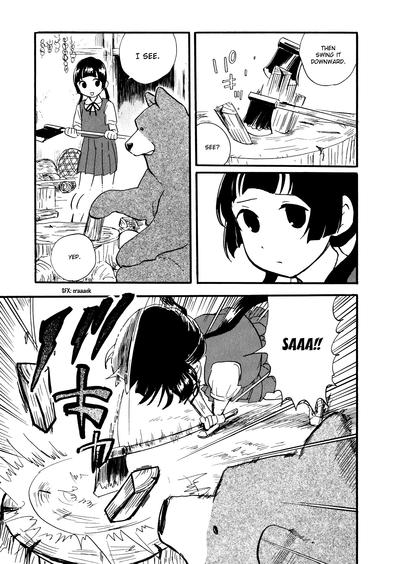 Kumamiko - Girl Meets Bear Chapter 7 page 8 - Chapter 7: Ayamadori Fuchi's House