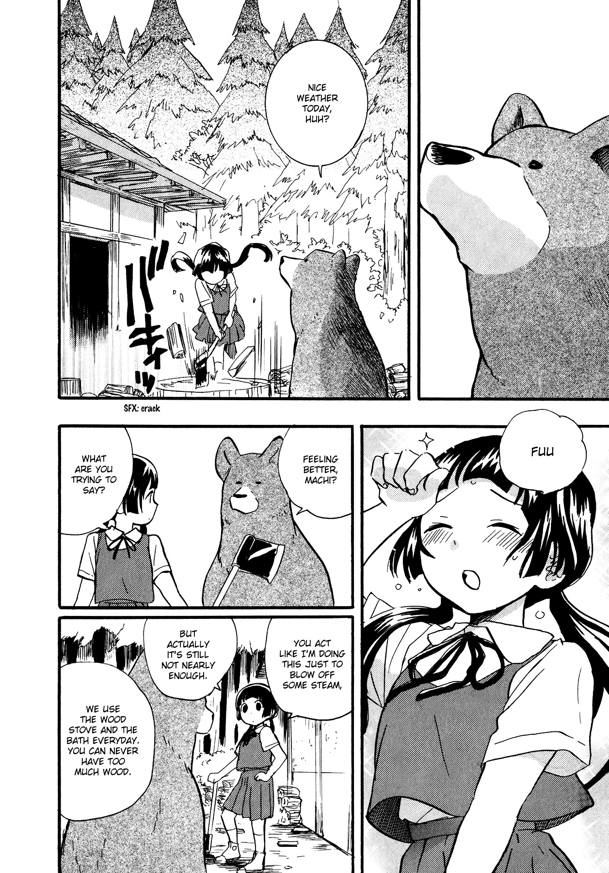 Kumamiko - Girl Meets Bear Chapter 7 page 9 - Chapter 7: Ayamadori Fuchi's House
