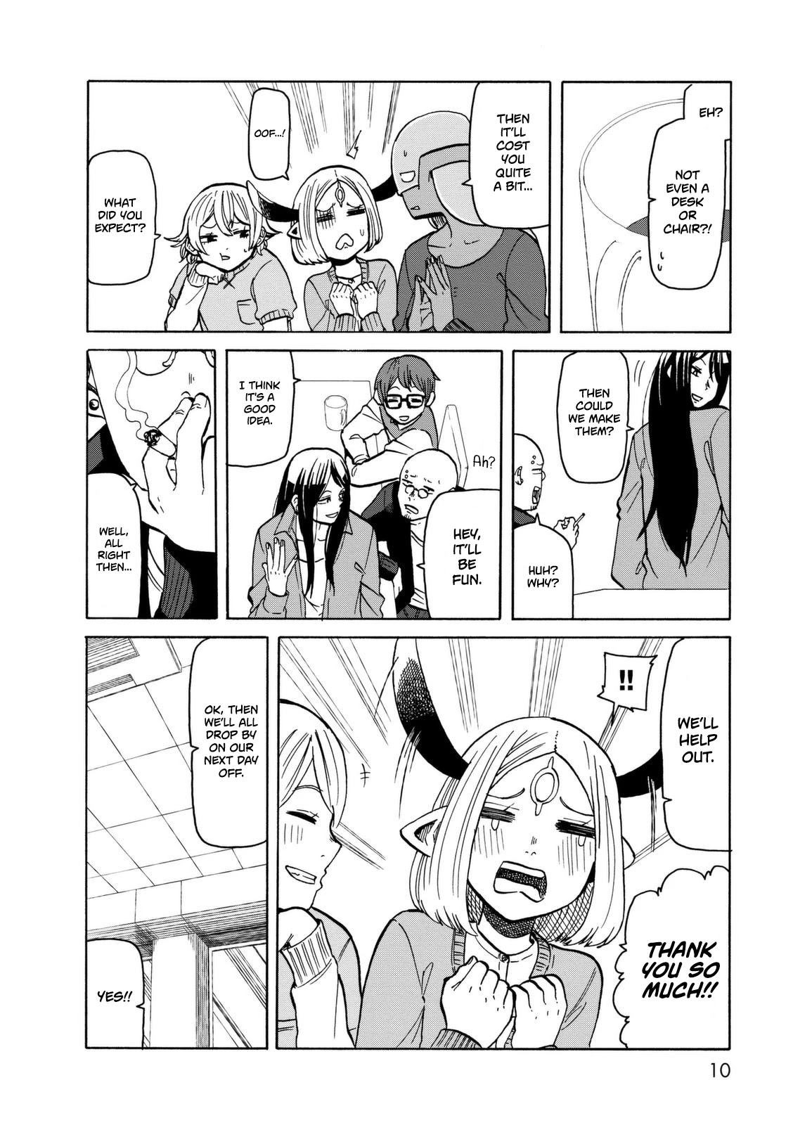 Kumika no Mikaku Chapter 15 page 10 - Chapter 15: Fun Room Remodeling
