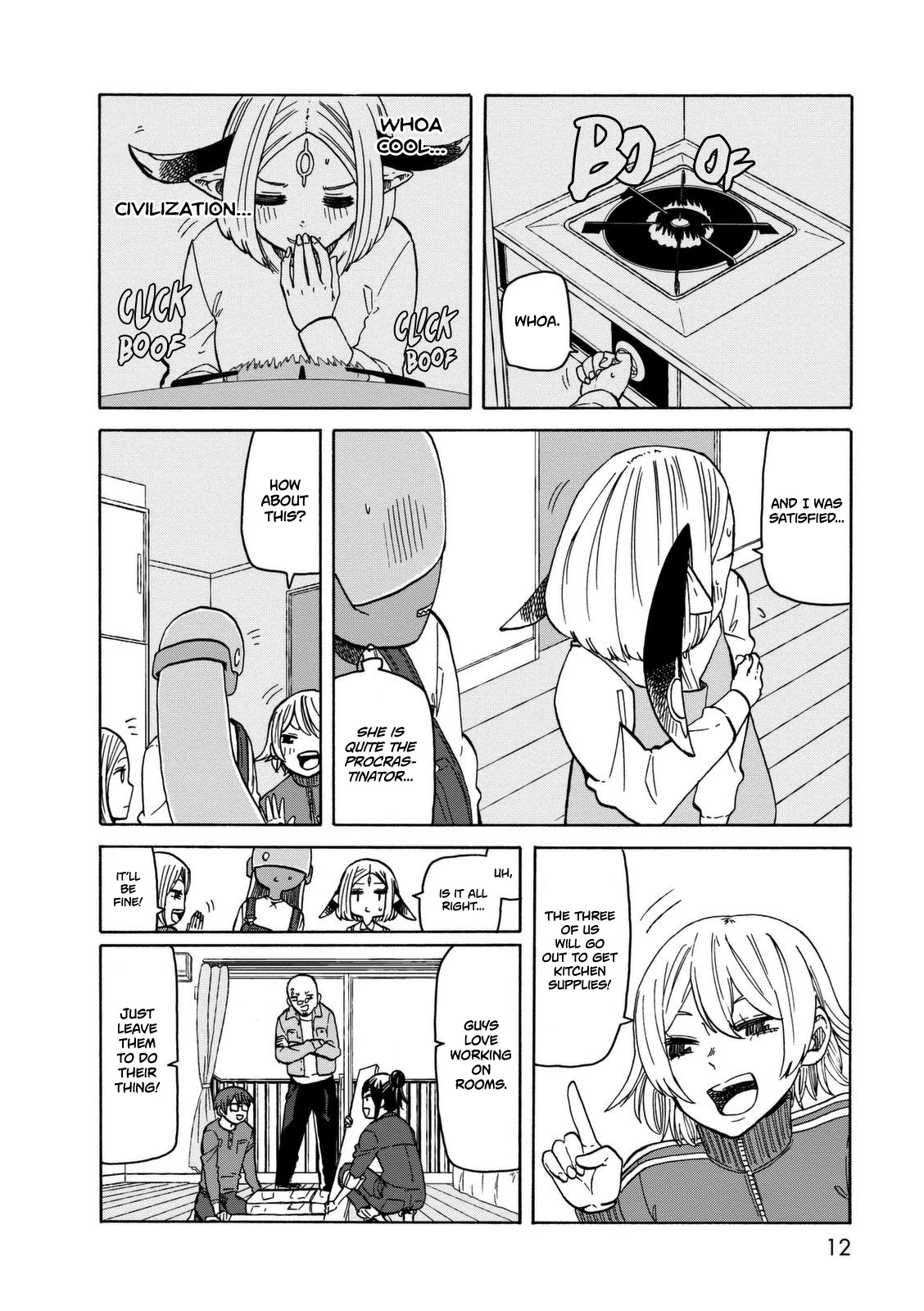 Kumika no Mikaku Chapter 15 page 12 - Chapter 15: Fun Room Remodeling