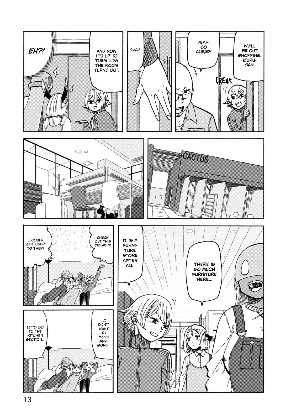 Kumika no Mikaku Chapter 15 page 13 - Chapter 15: Fun Room Remodeling