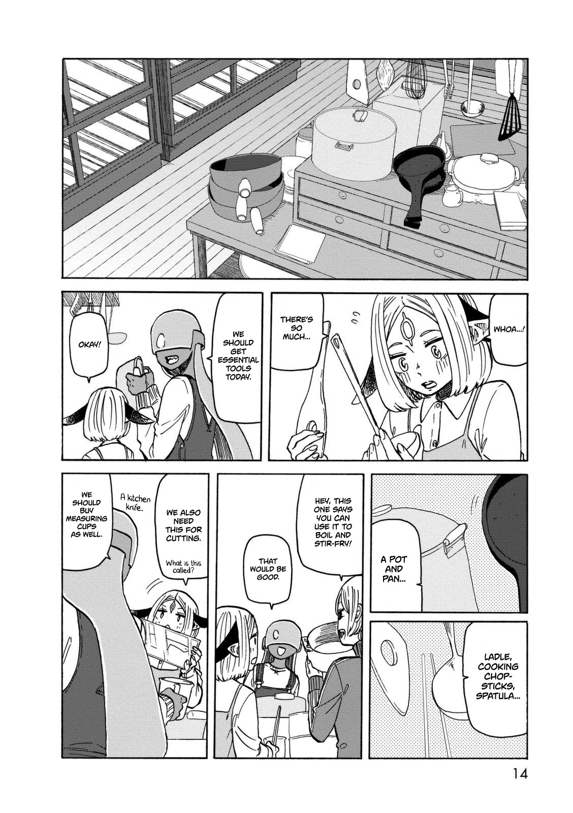 Kumika no Mikaku Chapter 15 page 14 - Chapter 15: Fun Room Remodeling