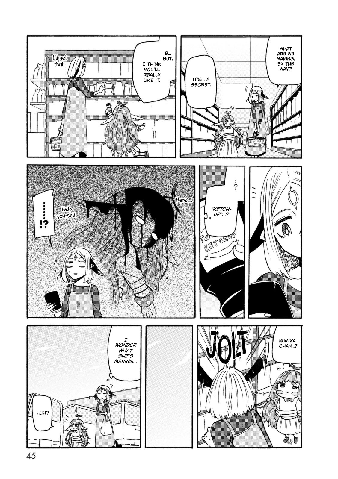 Kumika no Mikaku Chapter 16 page 10 - Chapter 16: Strange Cute Girl