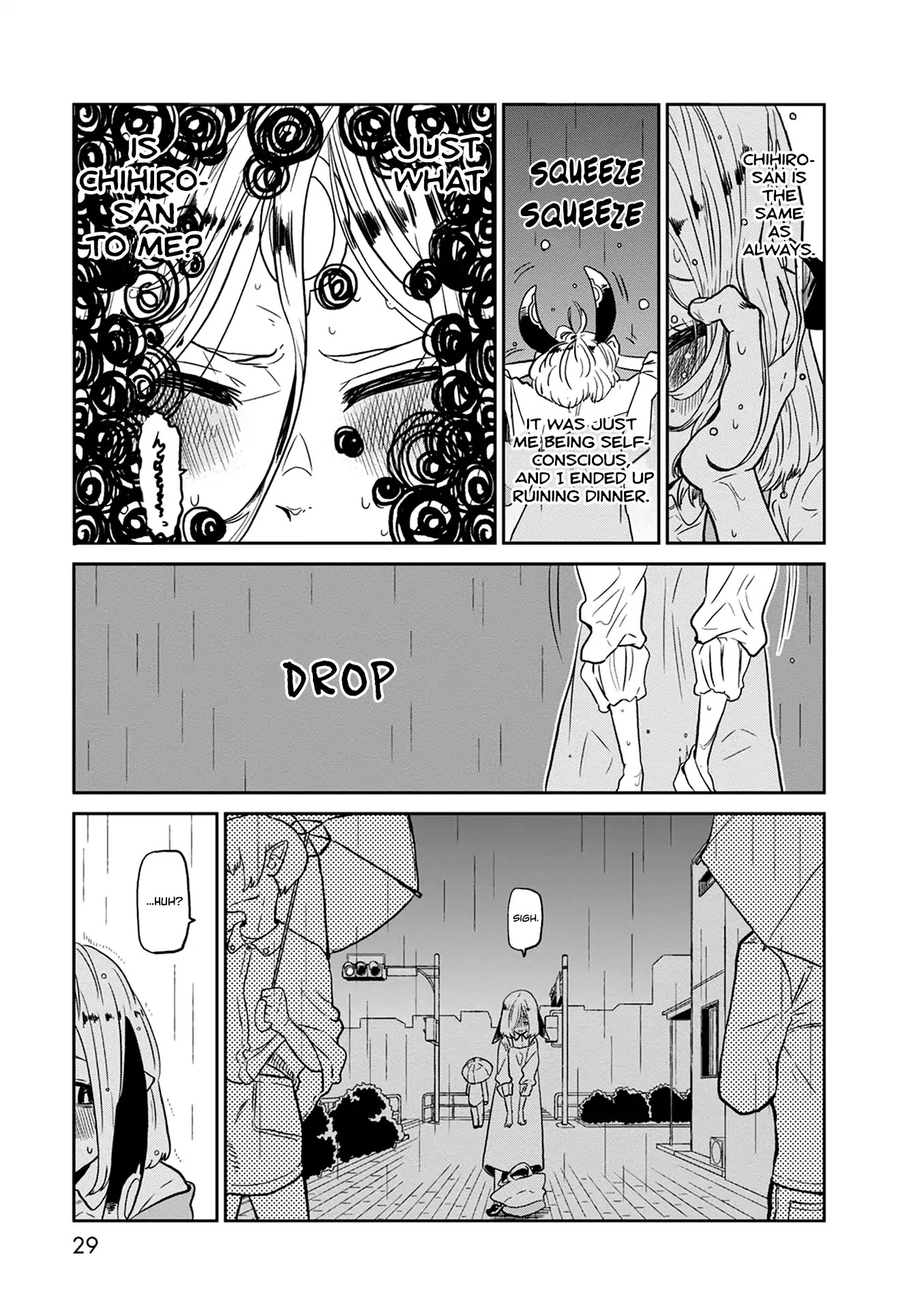 Kumika no Mikaku Chapter 22 page 29 - Chapter 22: Feelings Scrambled by the Imminent Rain