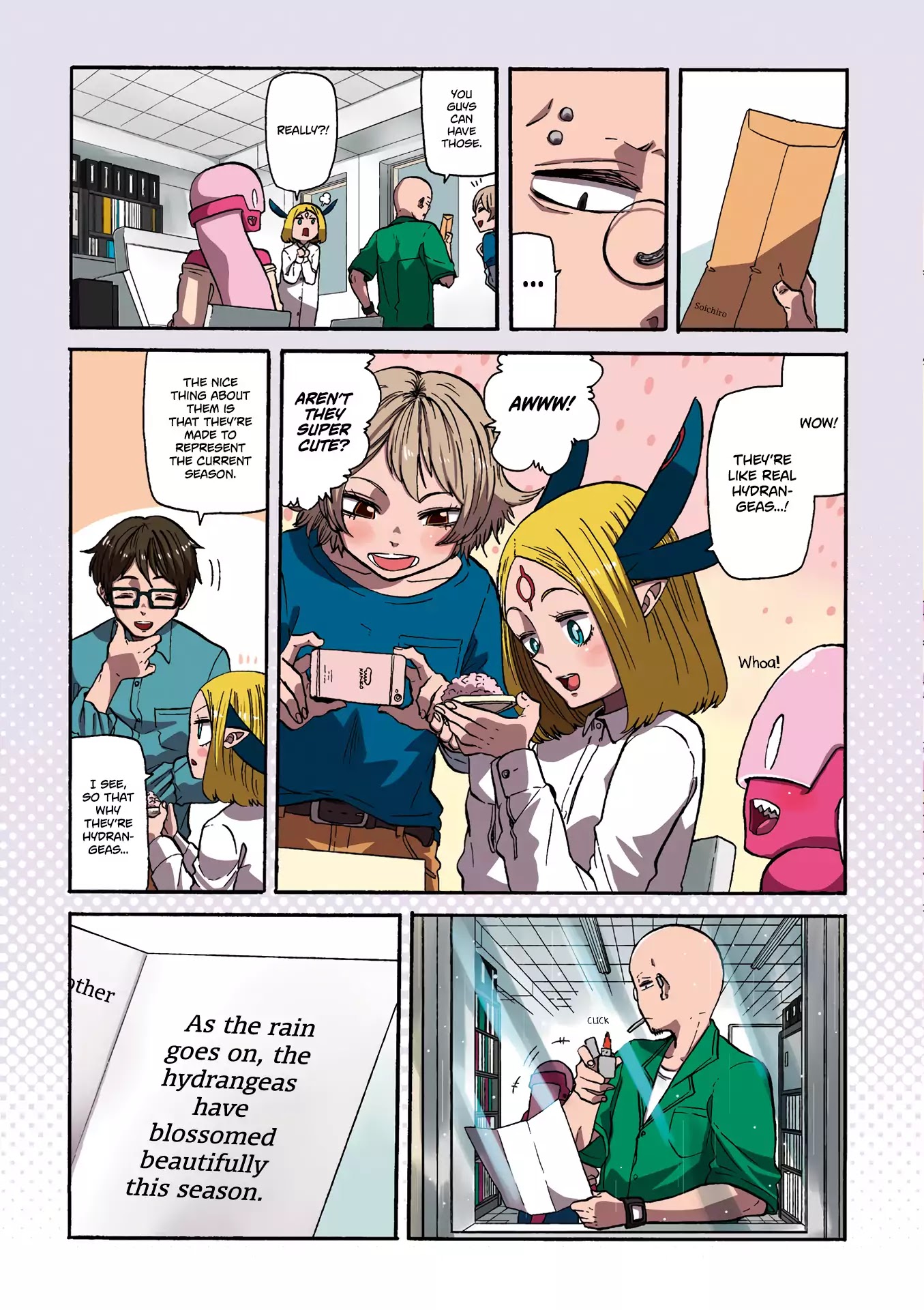 Kumika no Mikaku Chapter 22 page 5 - Chapter 22: Feelings Scrambled by the Imminent Rain
