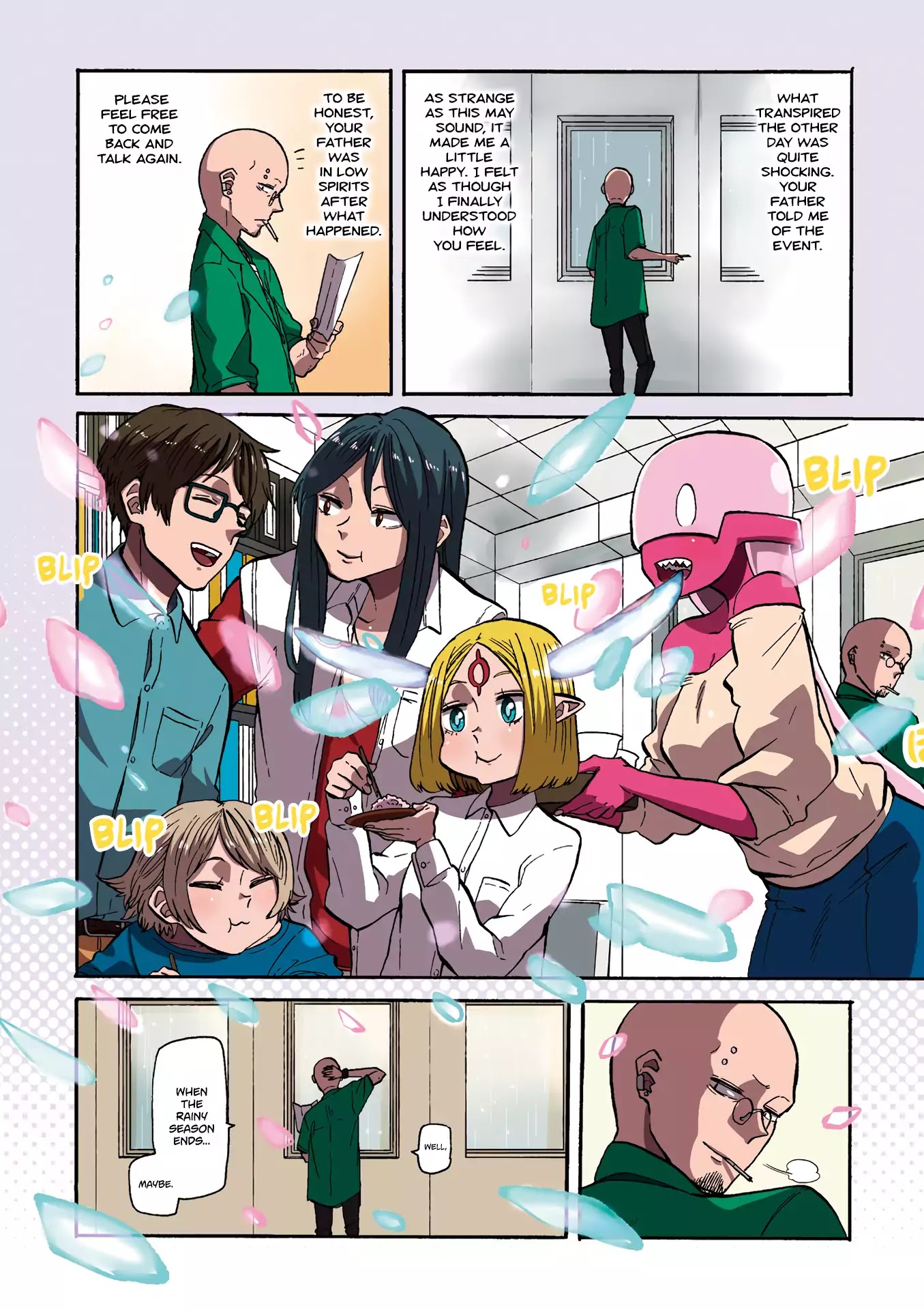 Kumika no Mikaku Chapter 22 page 6 - Chapter 22: Feelings Scrambled by the Imminent Rain