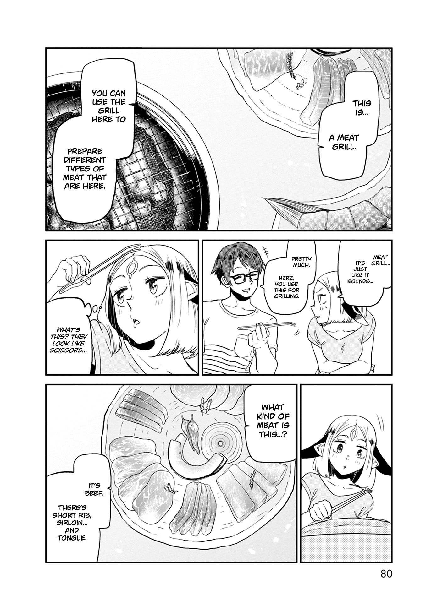 Kumika no Mikaku Chapter 24 page 13 - Chapter 24: Ten People, Ten Colors, Ten Tastes