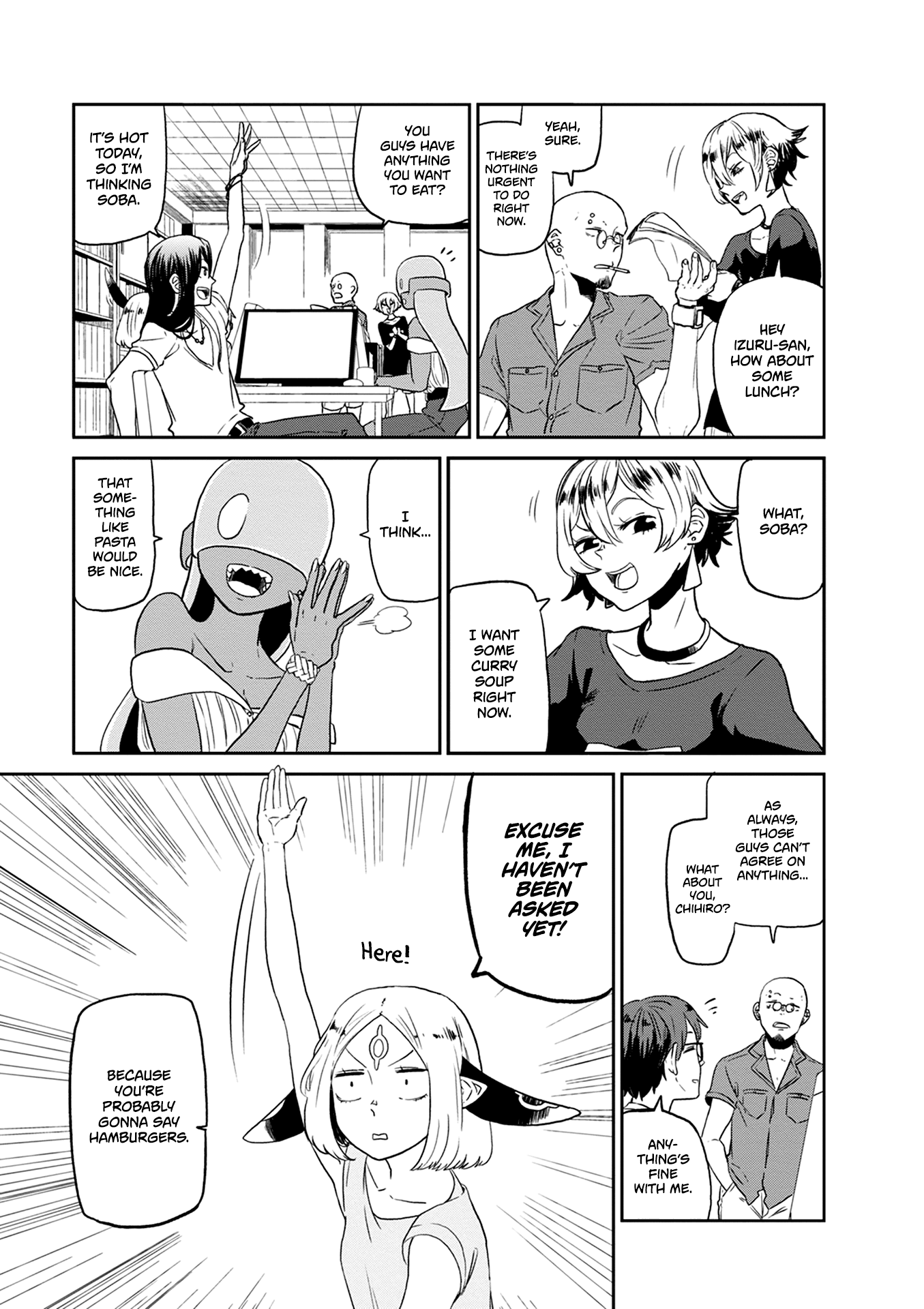 Kumika no Mikaku Chapter 24 page 4 - Chapter 24: Ten People, Ten Colors, Ten Tastes
