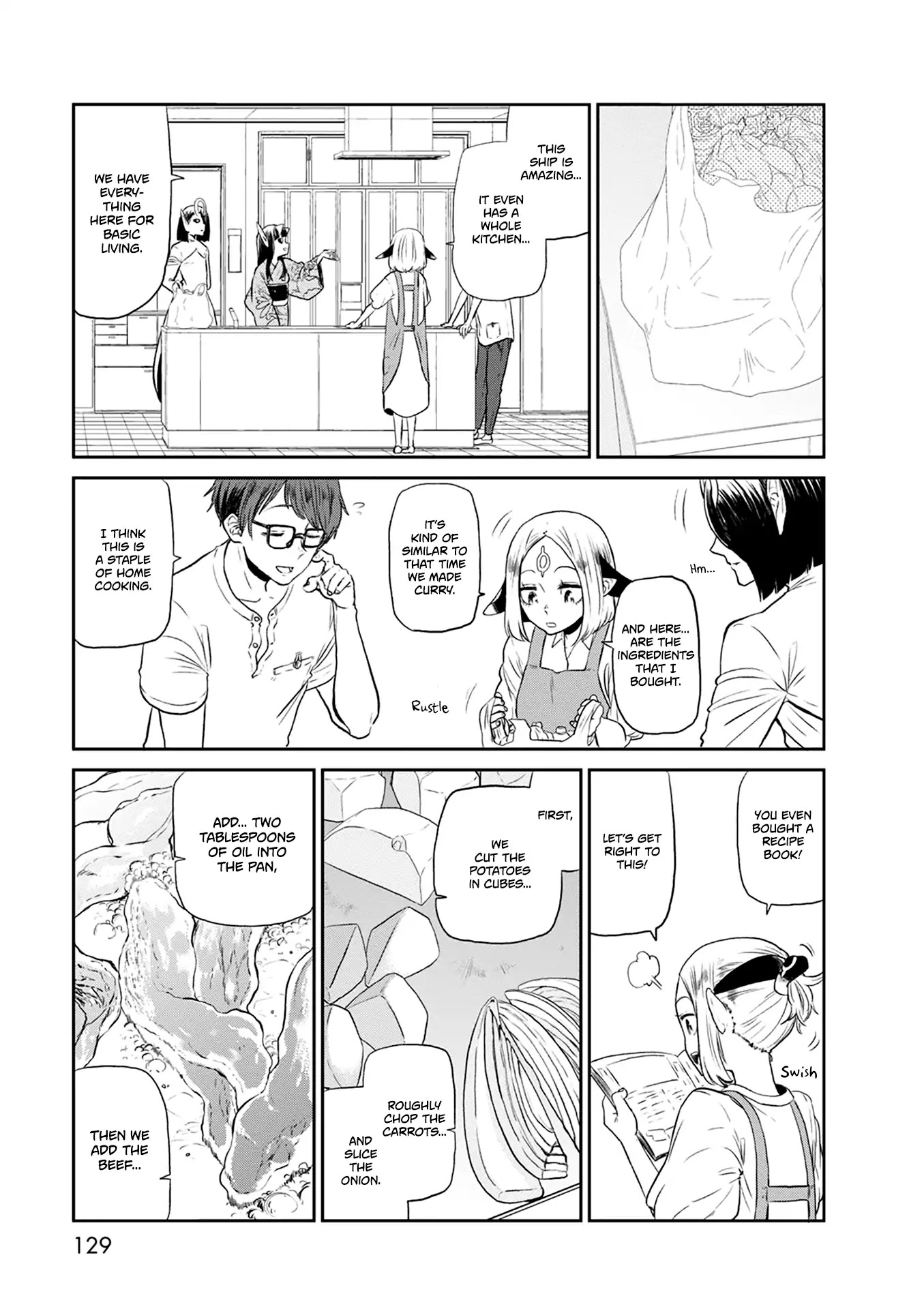 Kumika no Mikaku Chapter 26 page 10 - Chapter 26: Cooking for You