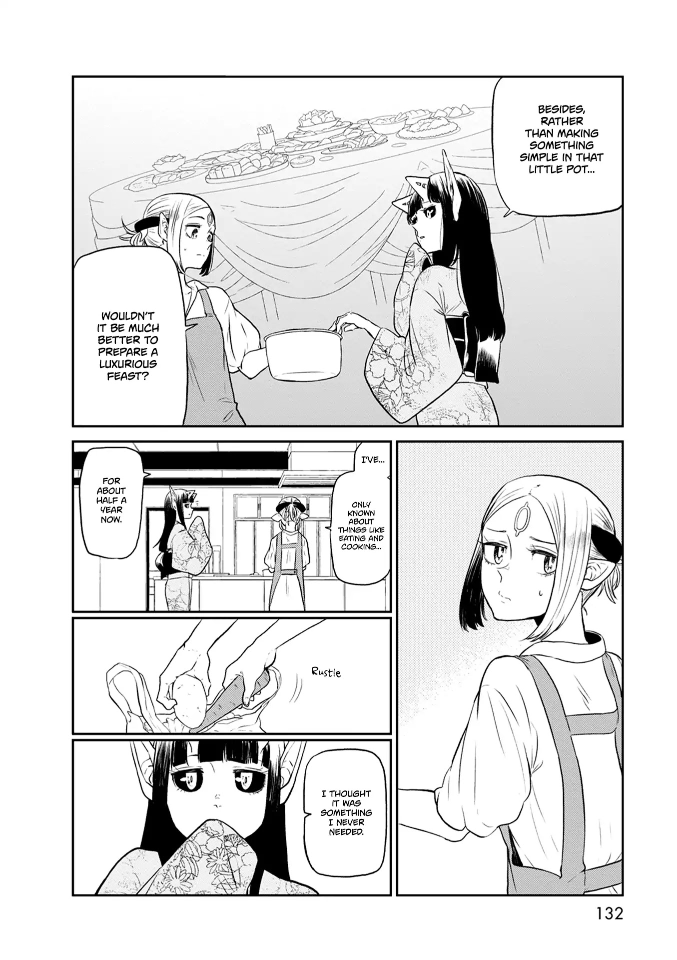 Kumika no Mikaku Chapter 26 page 13 - Chapter 26: Cooking for You