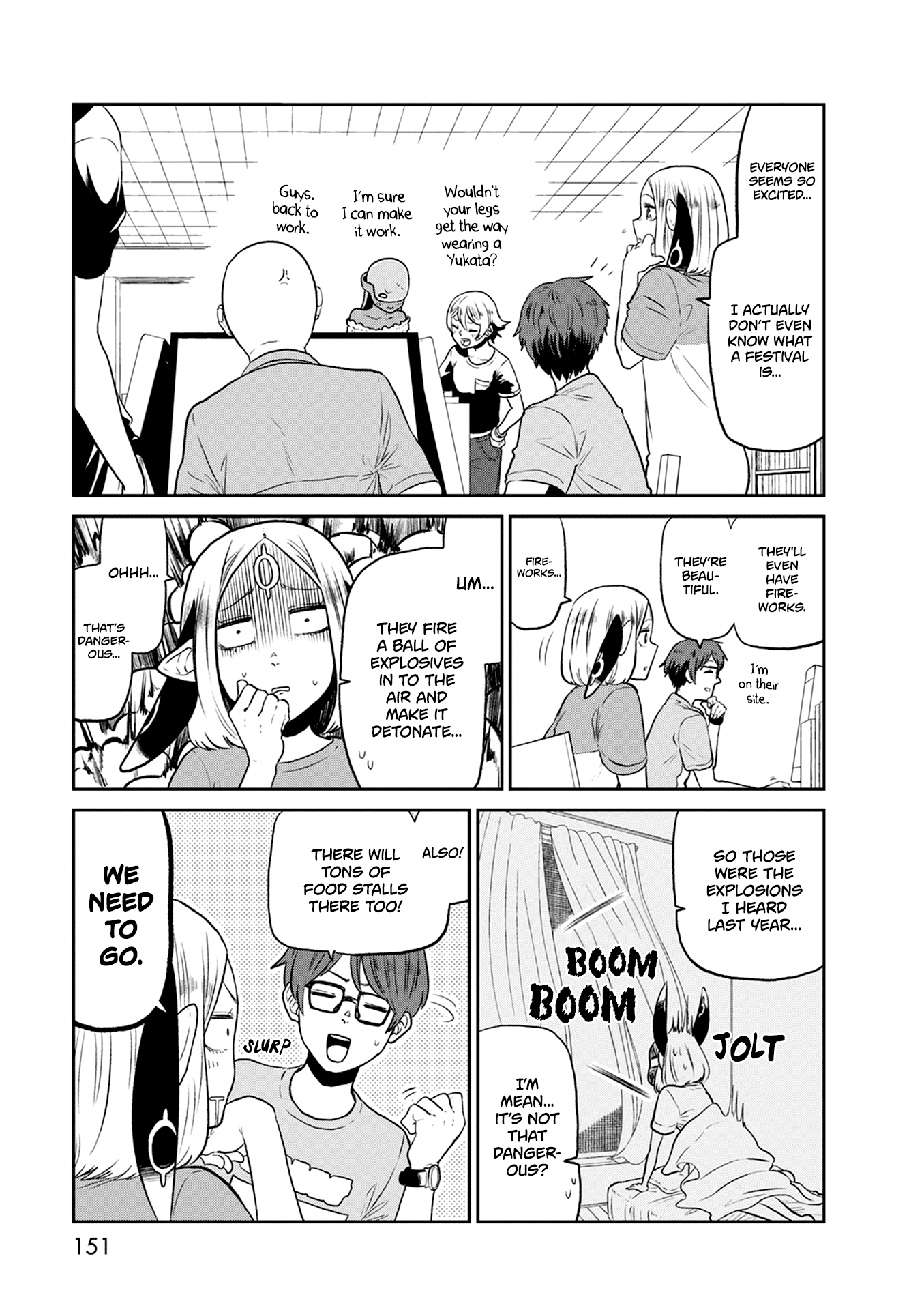 Kumika no Mikaku Chapter 27 page 6 - Chapter 27: Excitement at the Summer Festival