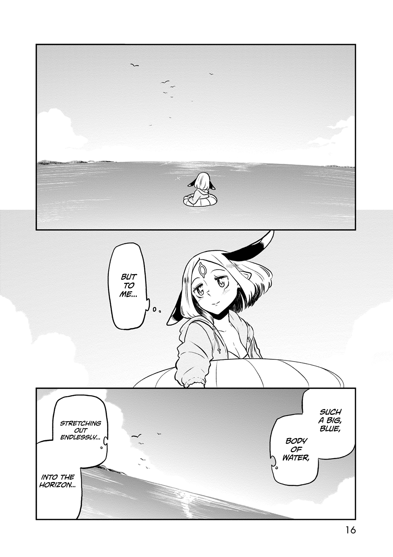 Kumika no Mikaku Chapter 28 page 16 - Chapter 28: Party at the Beach