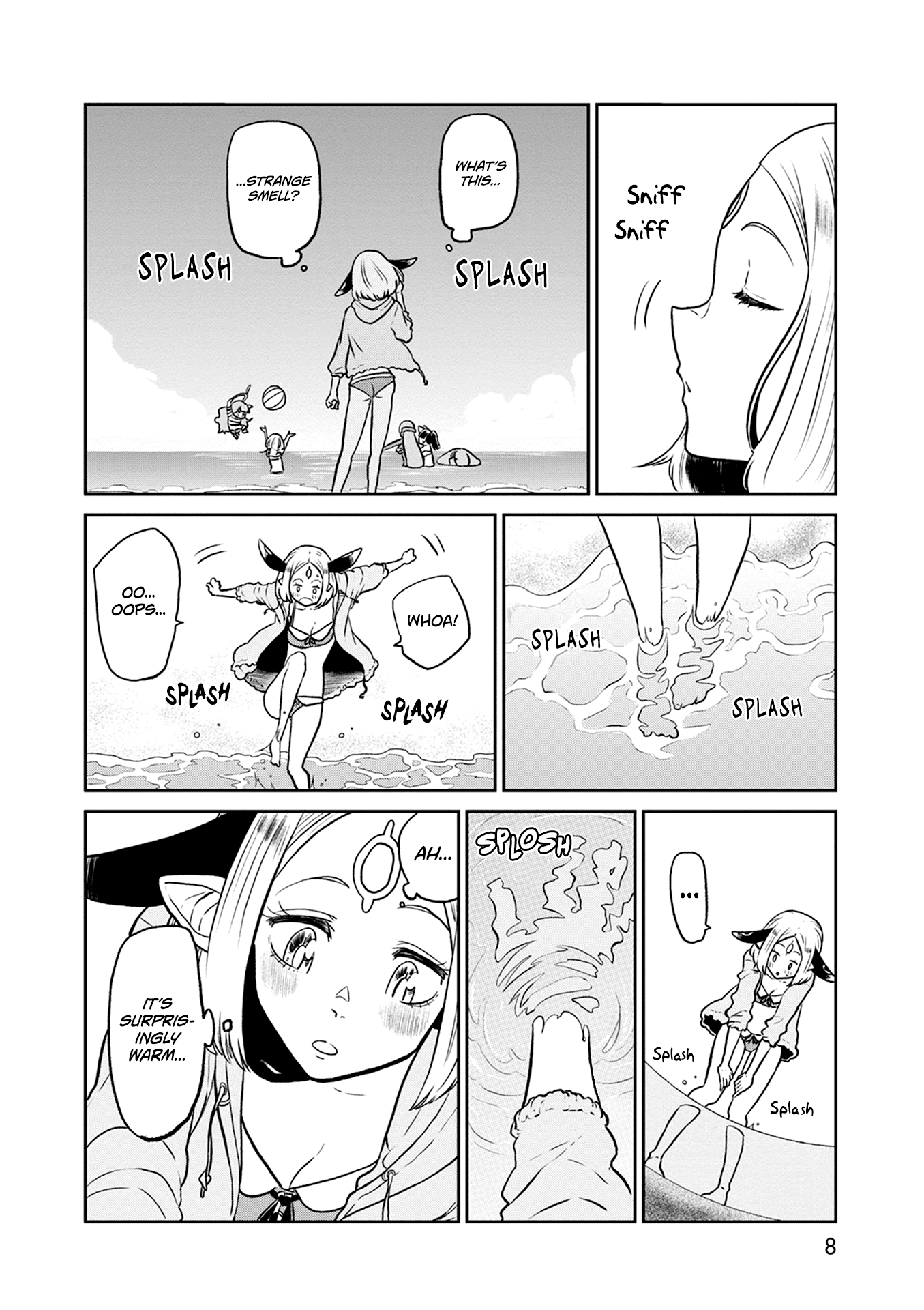 Kumika no Mikaku Chapter 28 page 8 - Chapter 28: Party at the Beach