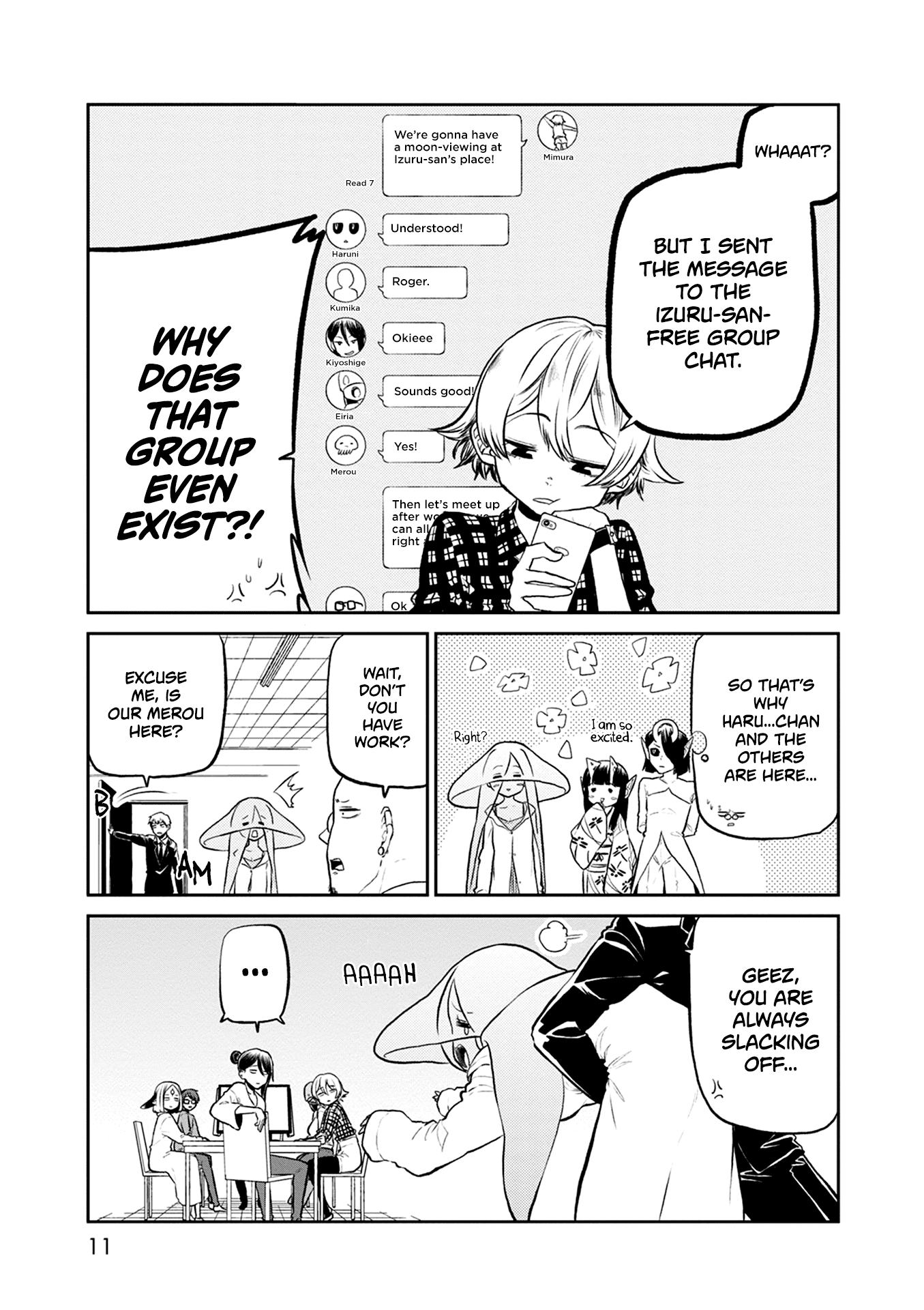 Kumika no Mikaku Chapter 33 page 13 - Chapter 33: Did you see the Moon Rabbit?