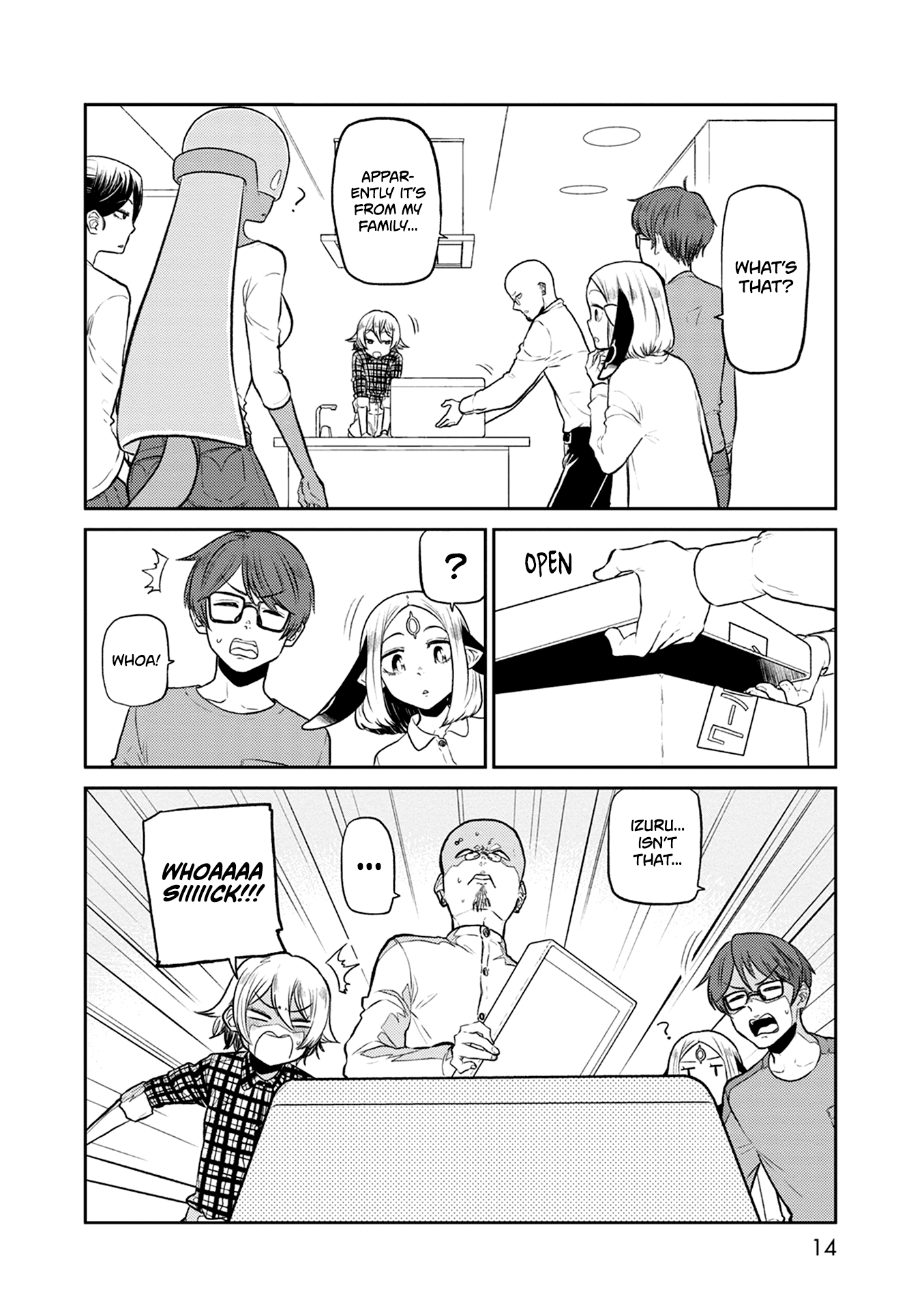 Kumika no Mikaku Chapter 33 page 16 - Chapter 33: Did you see the Moon Rabbit?