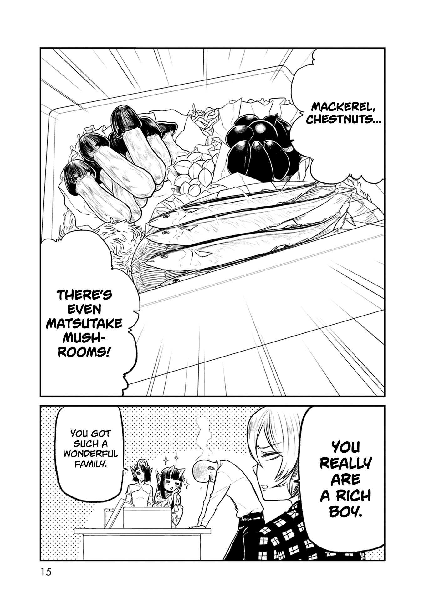 Kumika no Mikaku Chapter 33 page 17 - Chapter 33: Did you see the Moon Rabbit?