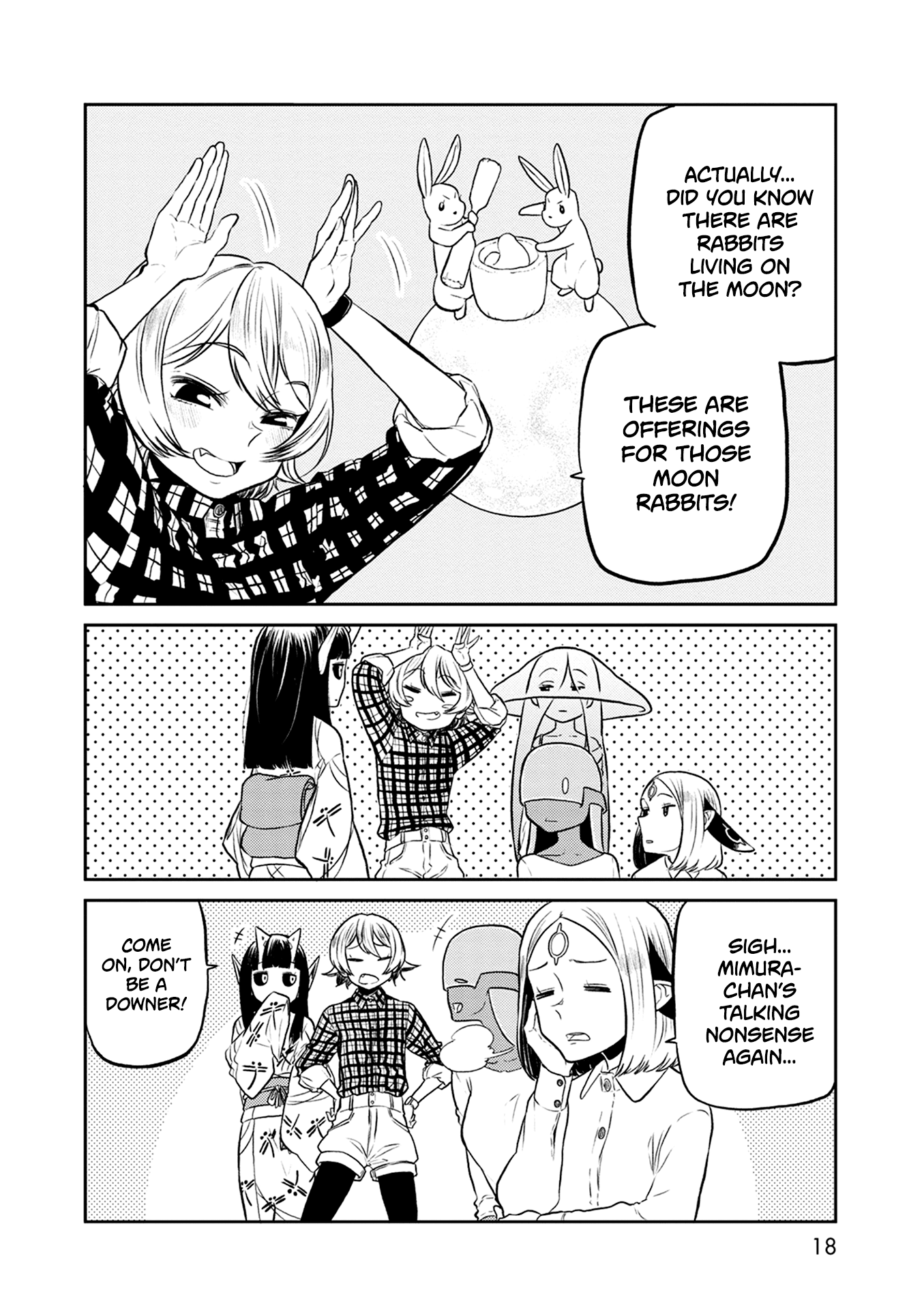 Kumika no Mikaku Chapter 33 page 20 - Chapter 33: Did you see the Moon Rabbit?