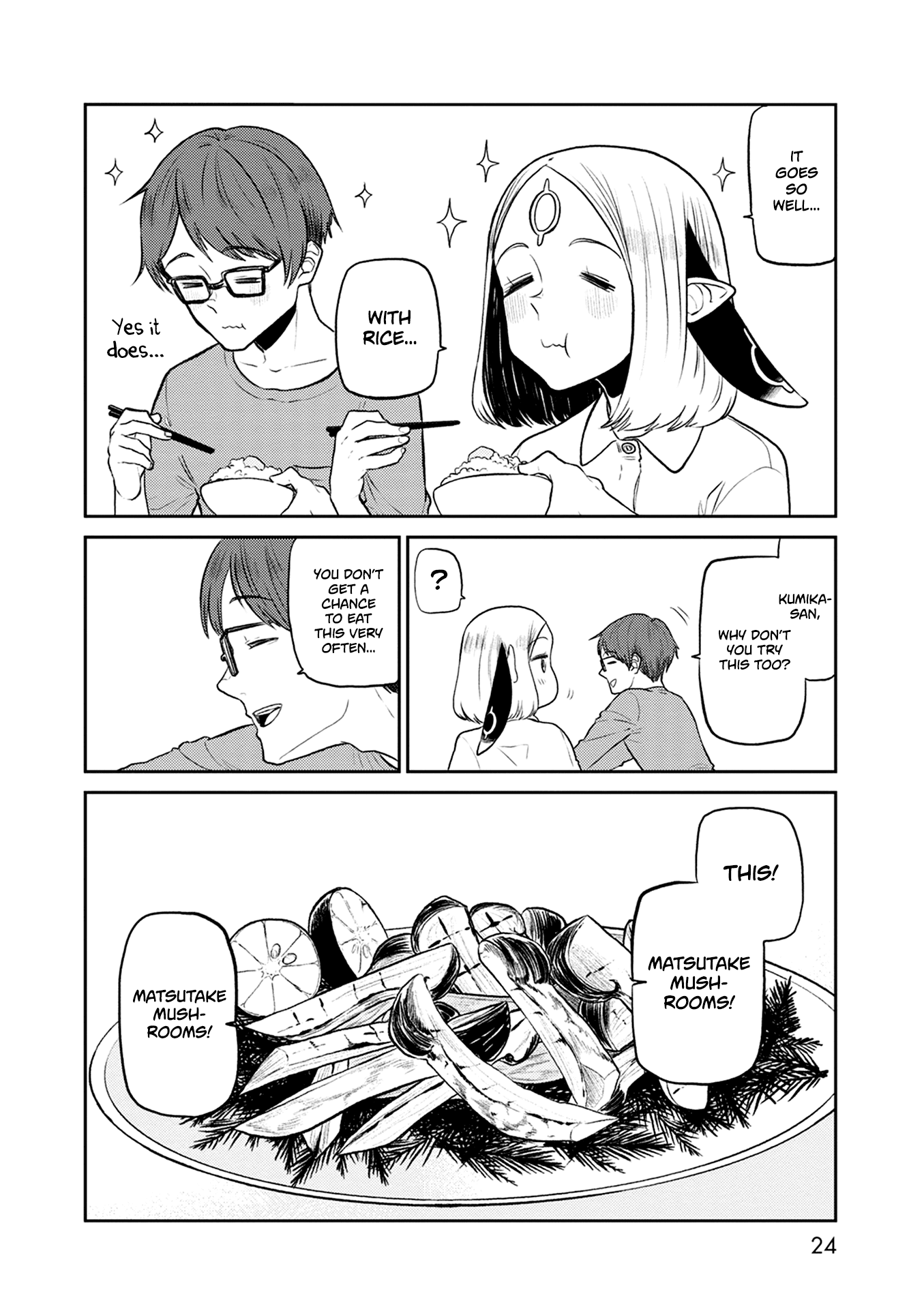 Kumika no Mikaku Chapter 33 page 26 - Chapter 33: Did you see the Moon Rabbit?
