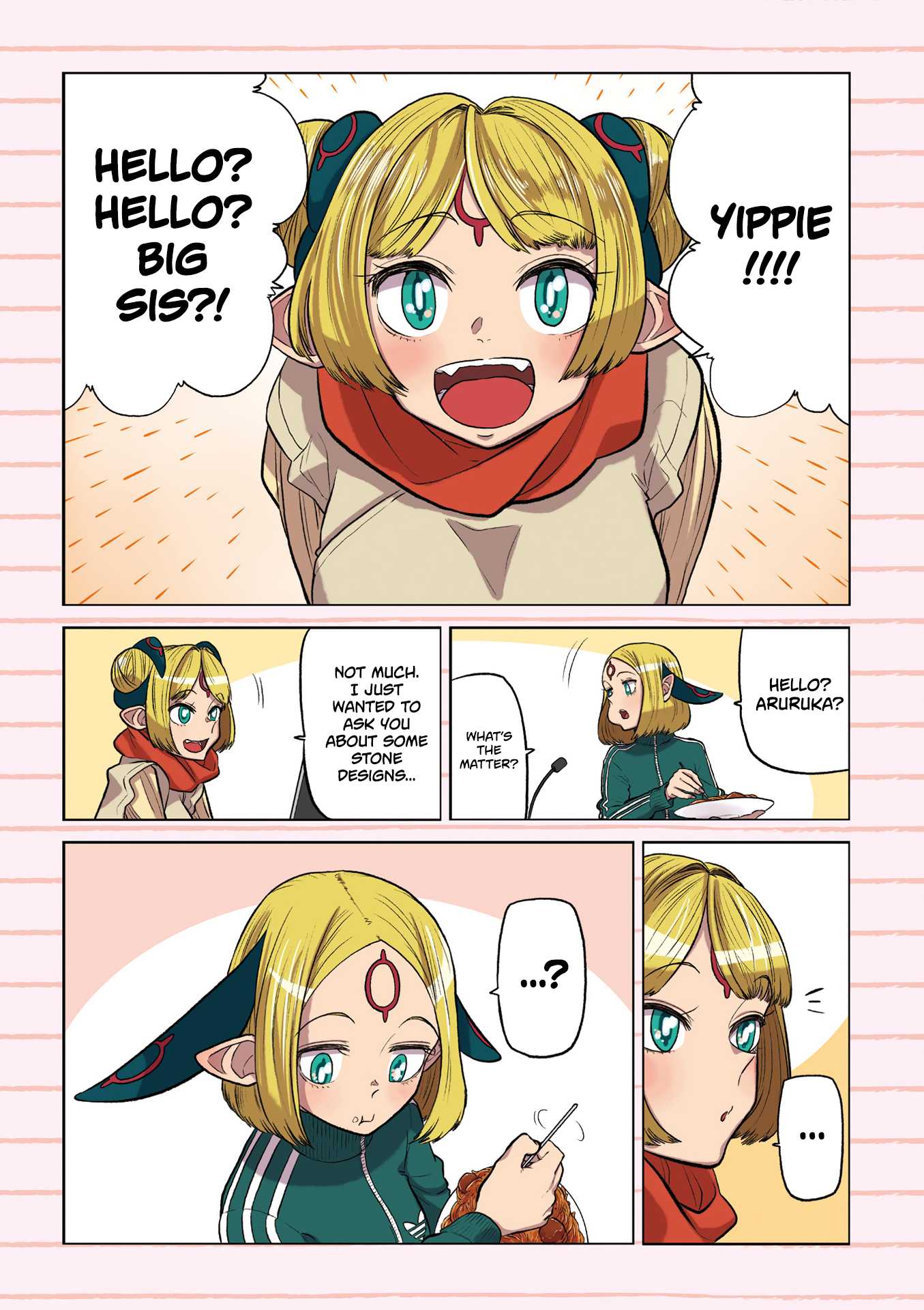 Kumika no Mikaku Chapter 33 page 6 - Chapter 33: Did you see the Moon Rabbit?