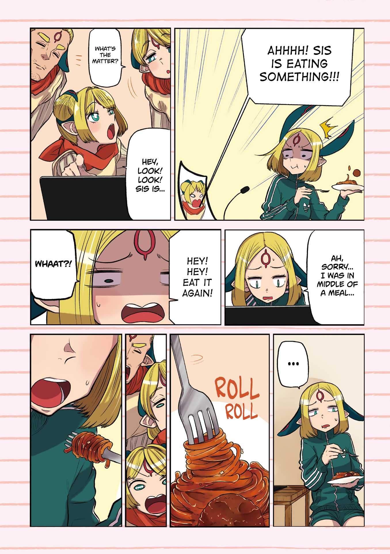 Kumika no Mikaku Chapter 33 page 7 - Chapter 33: Did you see the Moon Rabbit?