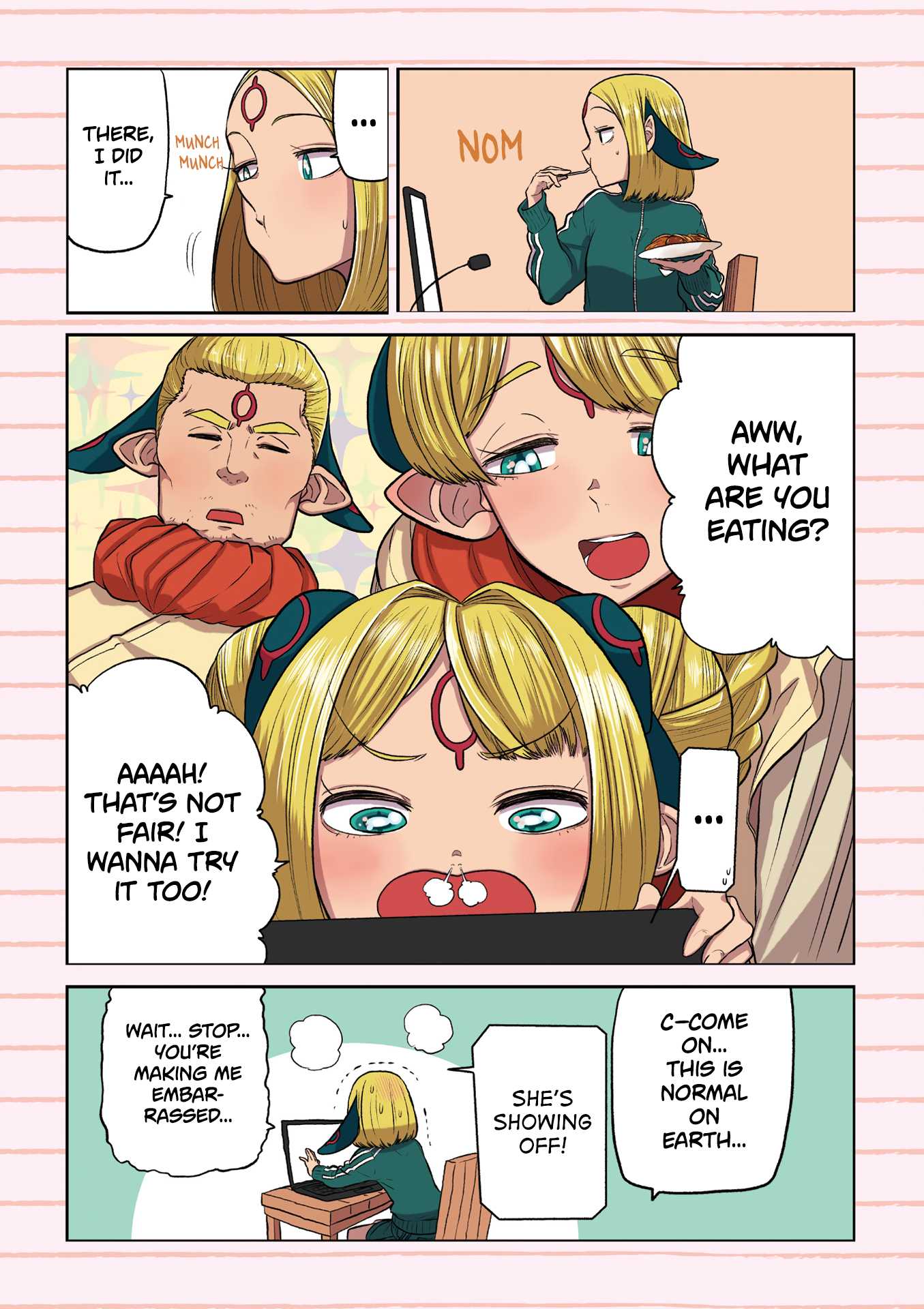 Kumika no Mikaku Chapter 33 page 8 - Chapter 33: Did you see the Moon Rabbit?