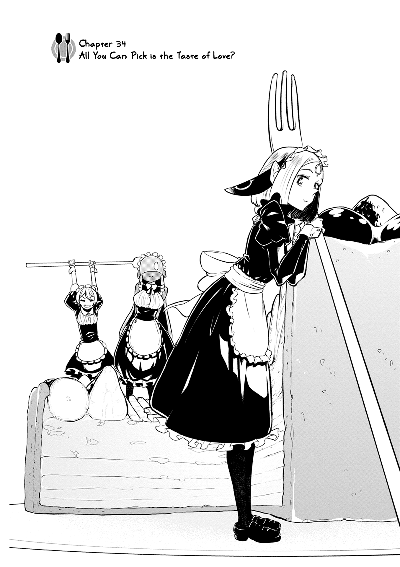 Kumika no Mikaku Chapter 34 page 3 - Chapter 34: All You Can Pick is the Taste of Love?