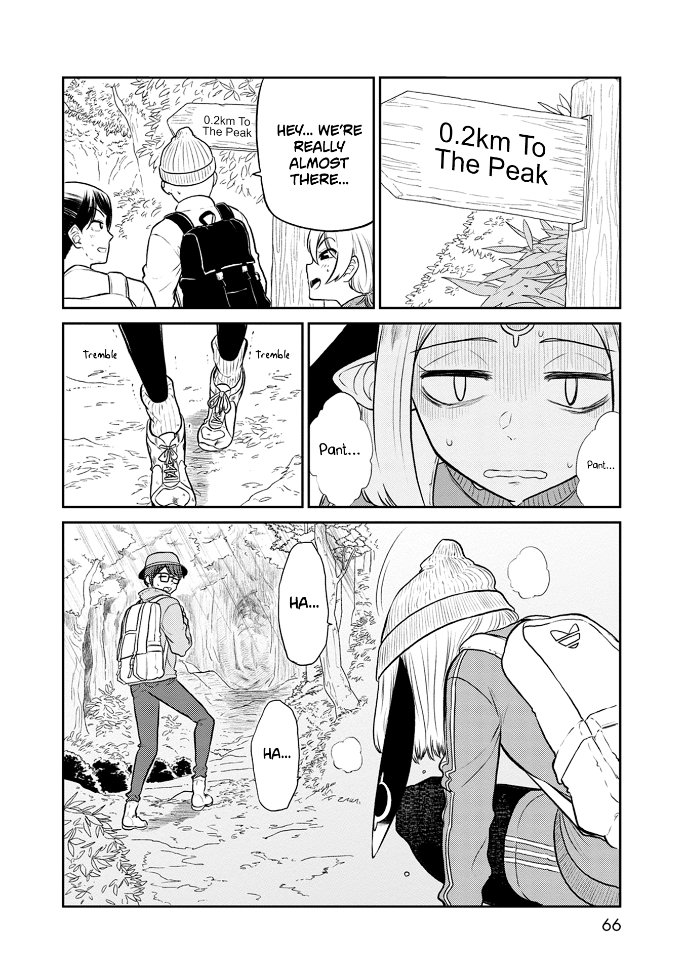 Kumika no Mikaku Chapter 35 page 11 - Chapter 35: The Fall Mountain, Hike!