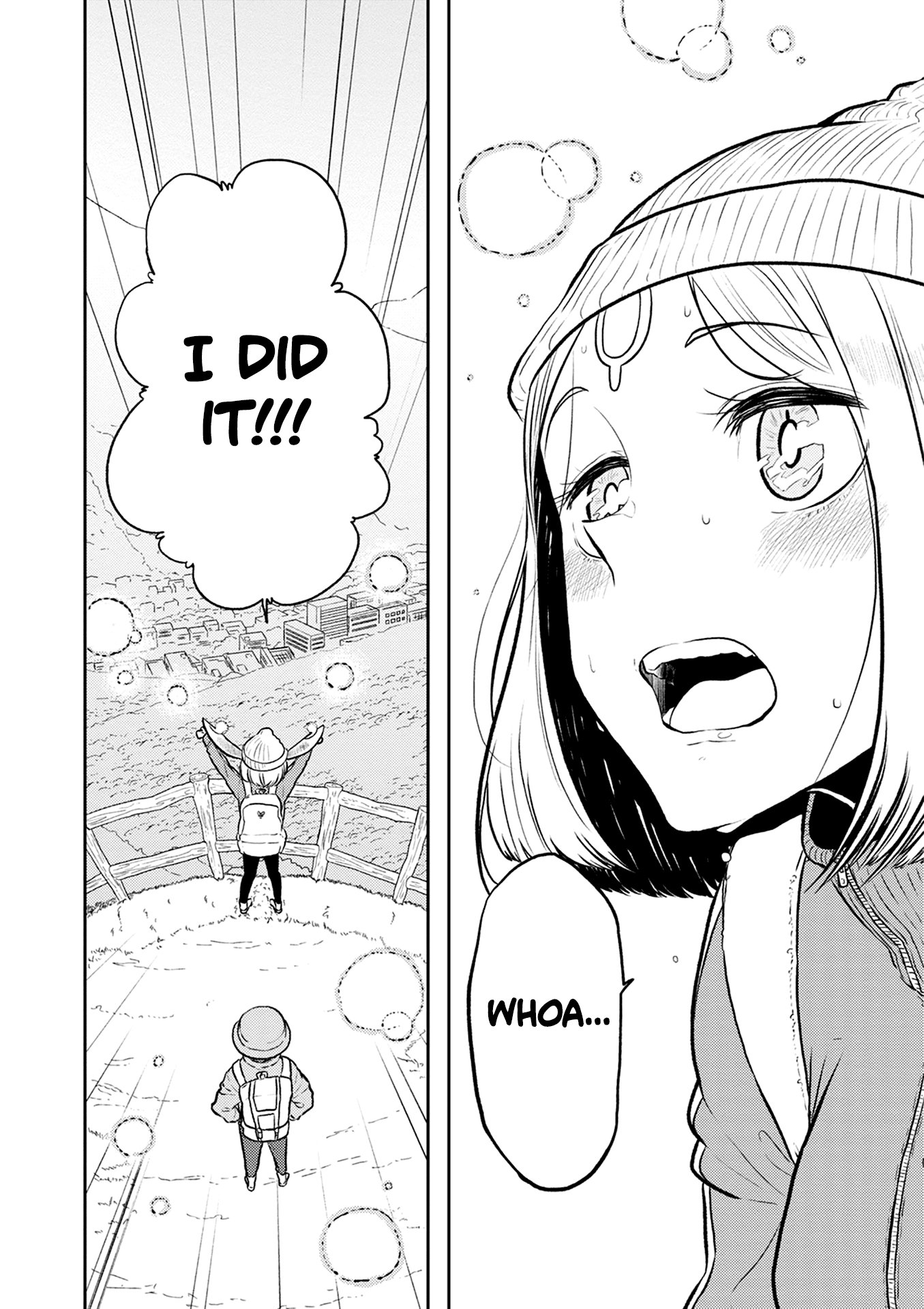 Kumika no Mikaku Chapter 35 page 16 - Chapter 35: The Fall Mountain, Hike!