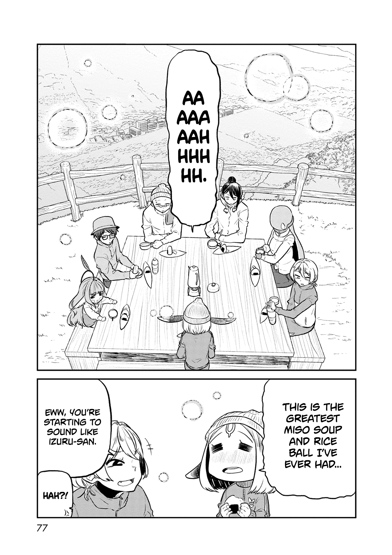 Kumika no Mikaku Chapter 35 page 21 - Chapter 35: The Fall Mountain, Hike!
