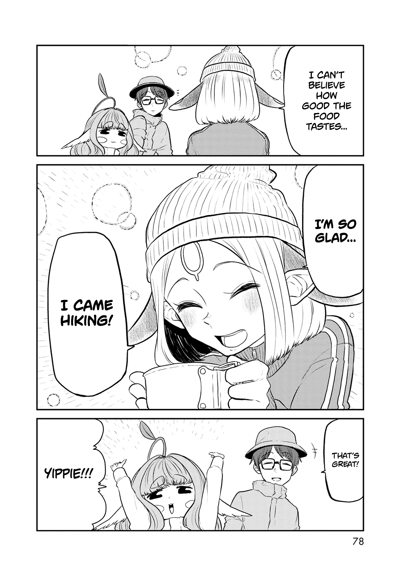 Kumika no Mikaku Chapter 35 page 22 - Chapter 35: The Fall Mountain, Hike!