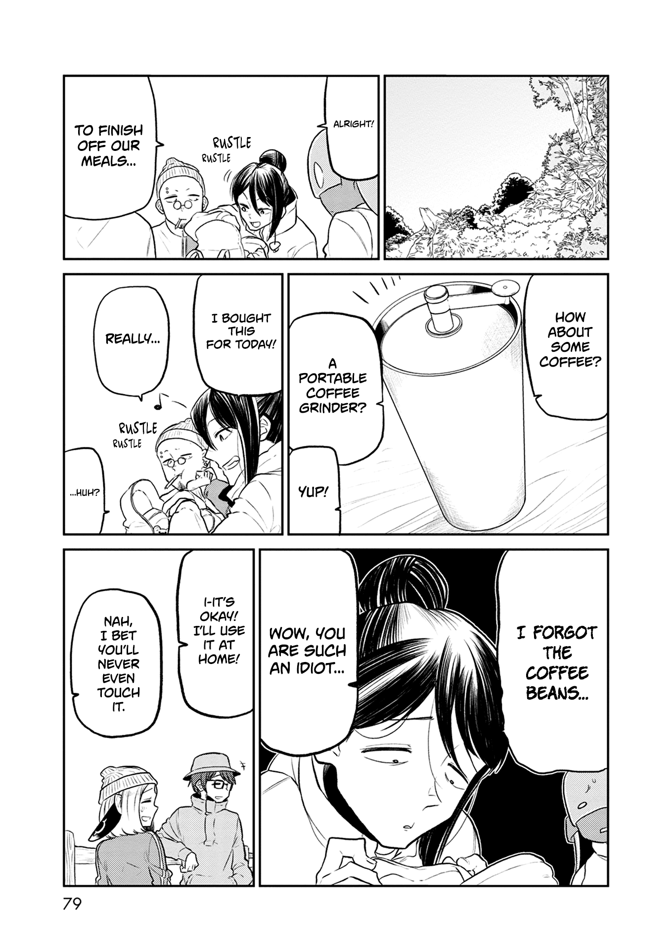 Kumika no Mikaku Chapter 35 page 23 - Chapter 35: The Fall Mountain, Hike!