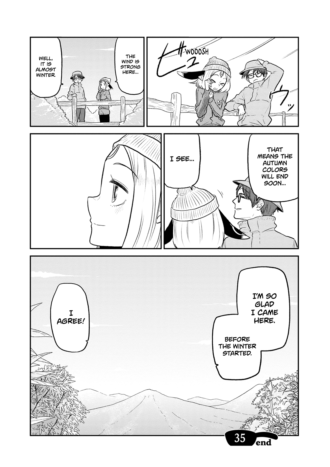 Kumika no Mikaku Chapter 35 page 24 - Chapter 35: The Fall Mountain, Hike!