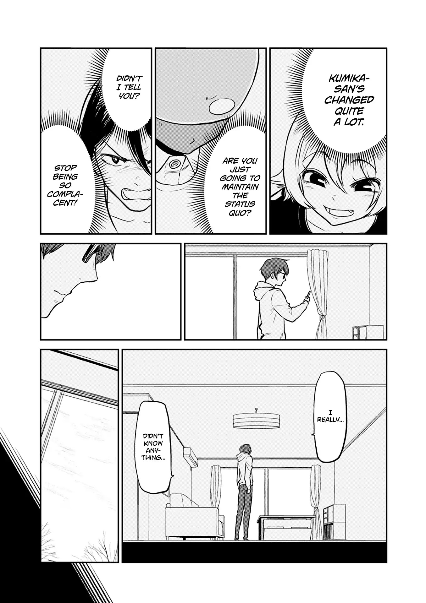 Kumika no Mikaku Chapter 37 page 10 - Chapter 37: If You Don't Say It, She'll Never Know