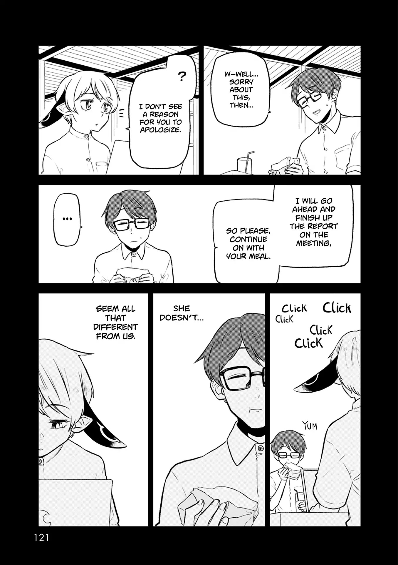 Kumika no Mikaku Chapter 37 page 14 - Chapter 37: If You Don't Say It, She'll Never Know