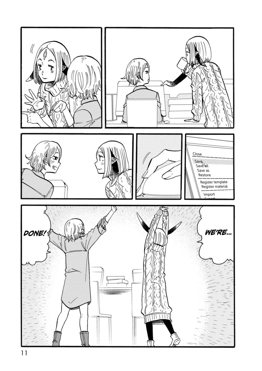 Kumika no Mikaku Chapter 8 page 10 - Chapter 8 : Snowfall is Warm