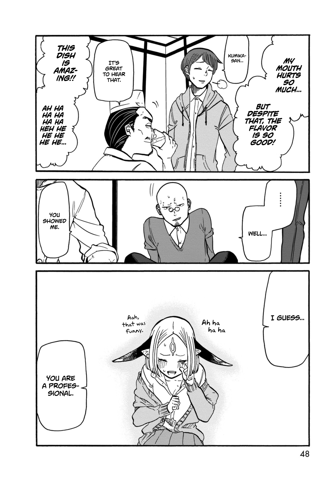 Kumika no Mikaku Chapter 9.2 page 22 - Chapter 9 v2 : Whether It's Spicy