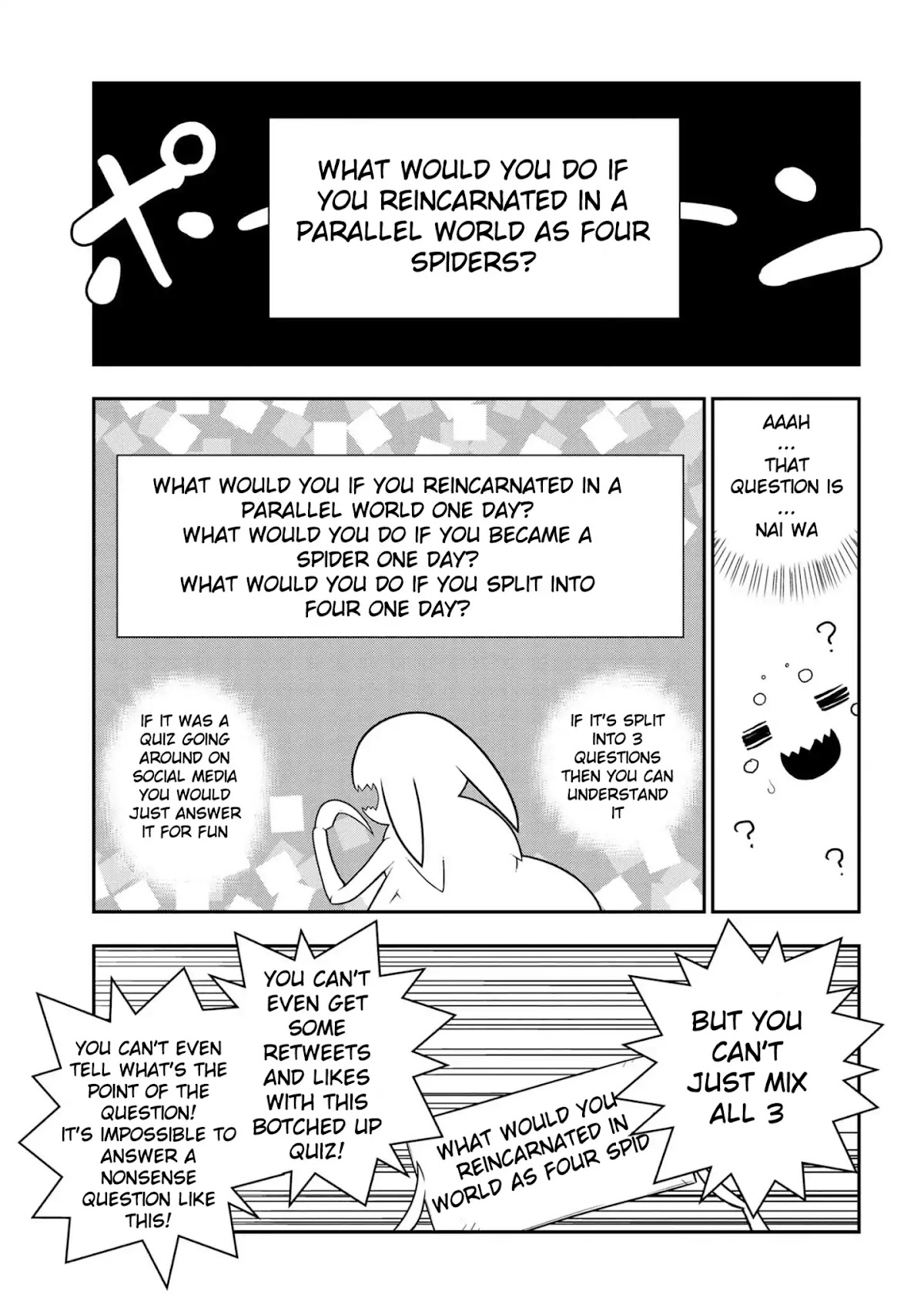 Kumo Desu ga, Nani ka? Daily Life of the Four Spider Sisters Chapter 1 page 1 - Chapter 1