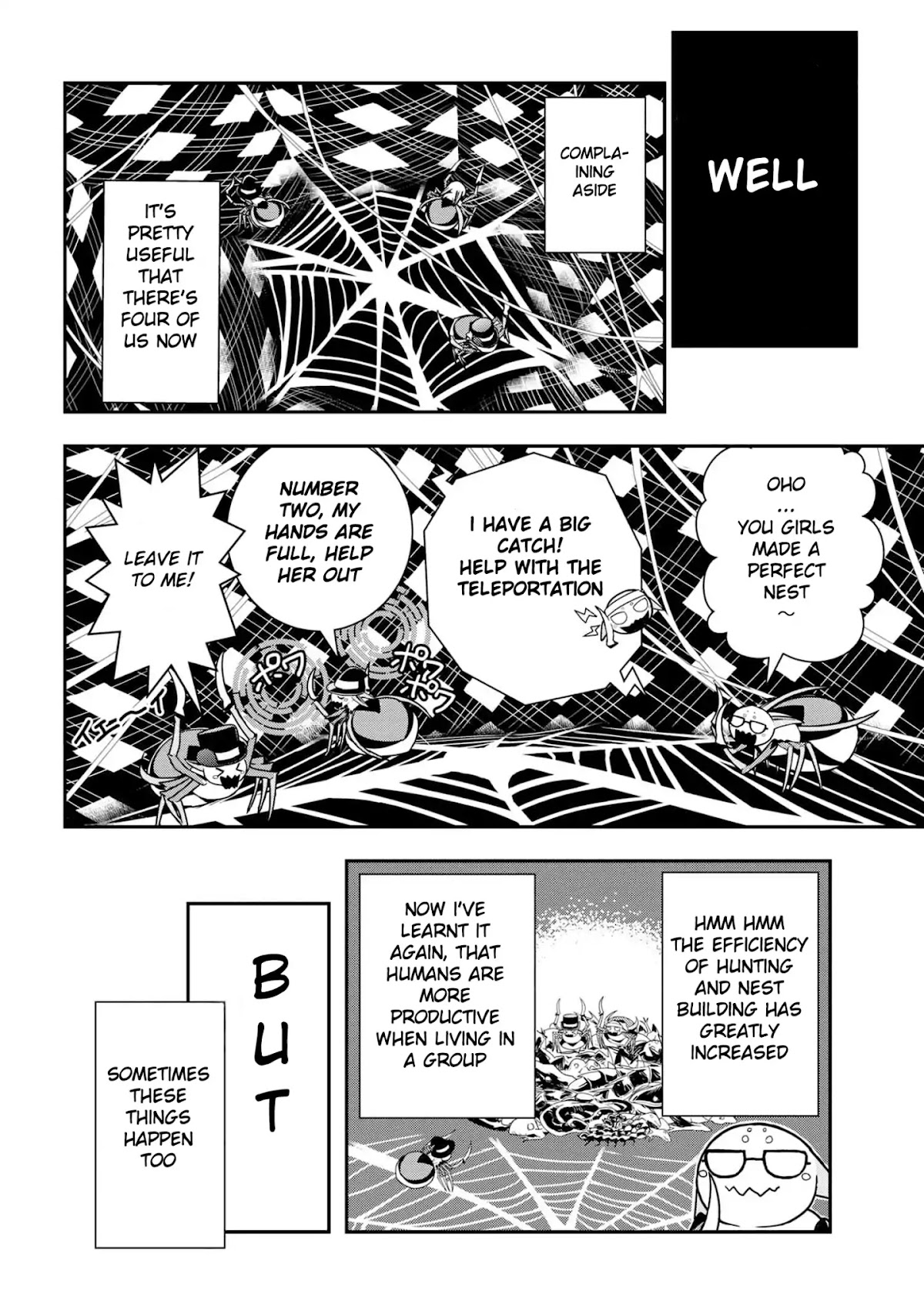 Kumo Desu ga, Nani ka? Daily Life of the Four Spider Sisters Chapter 1 page 6 - Chapter 1