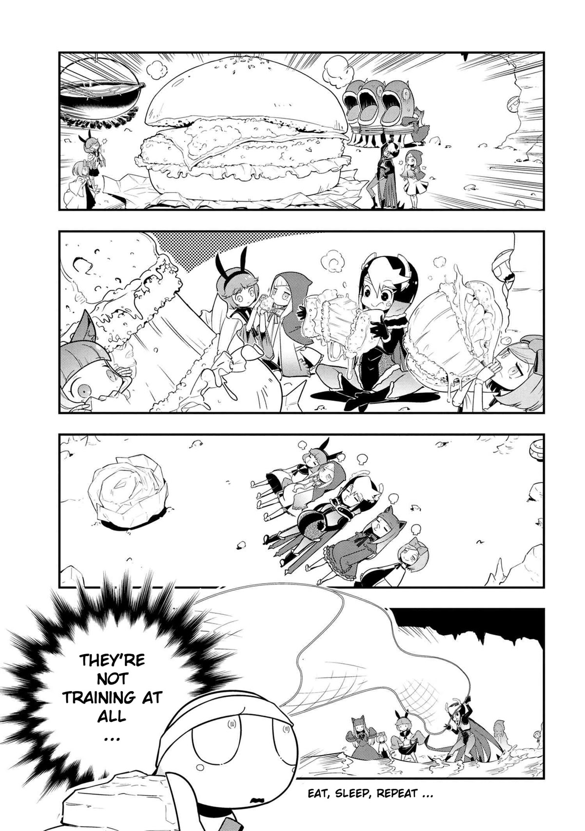 Kumo Desu ga, Nani ka? Daily Life of the Four Spider Sisters Chapter 101 page 3 - Chapter 101