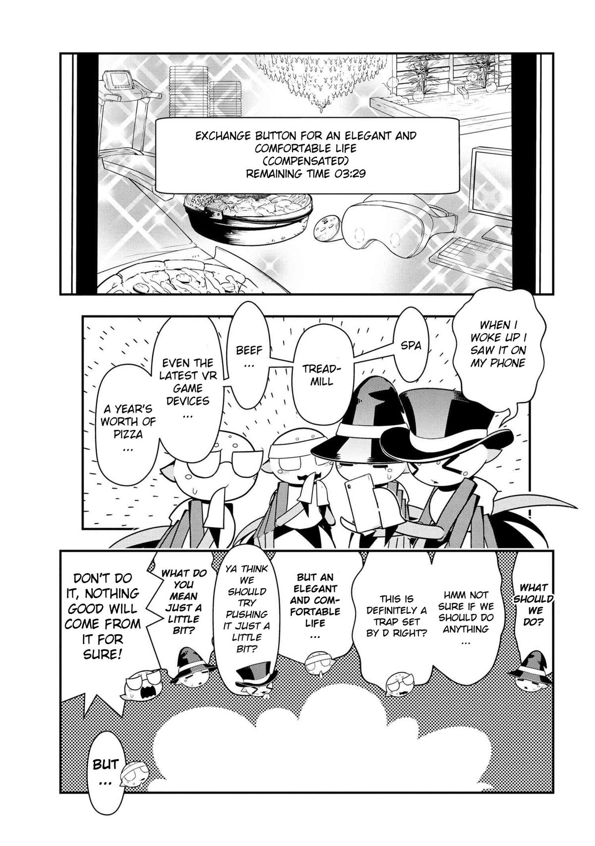 Kumo Desu ga, Nani ka? Daily Life of the Four Spider Sisters Chapter 102 page 1 - Chapter 102 [END]